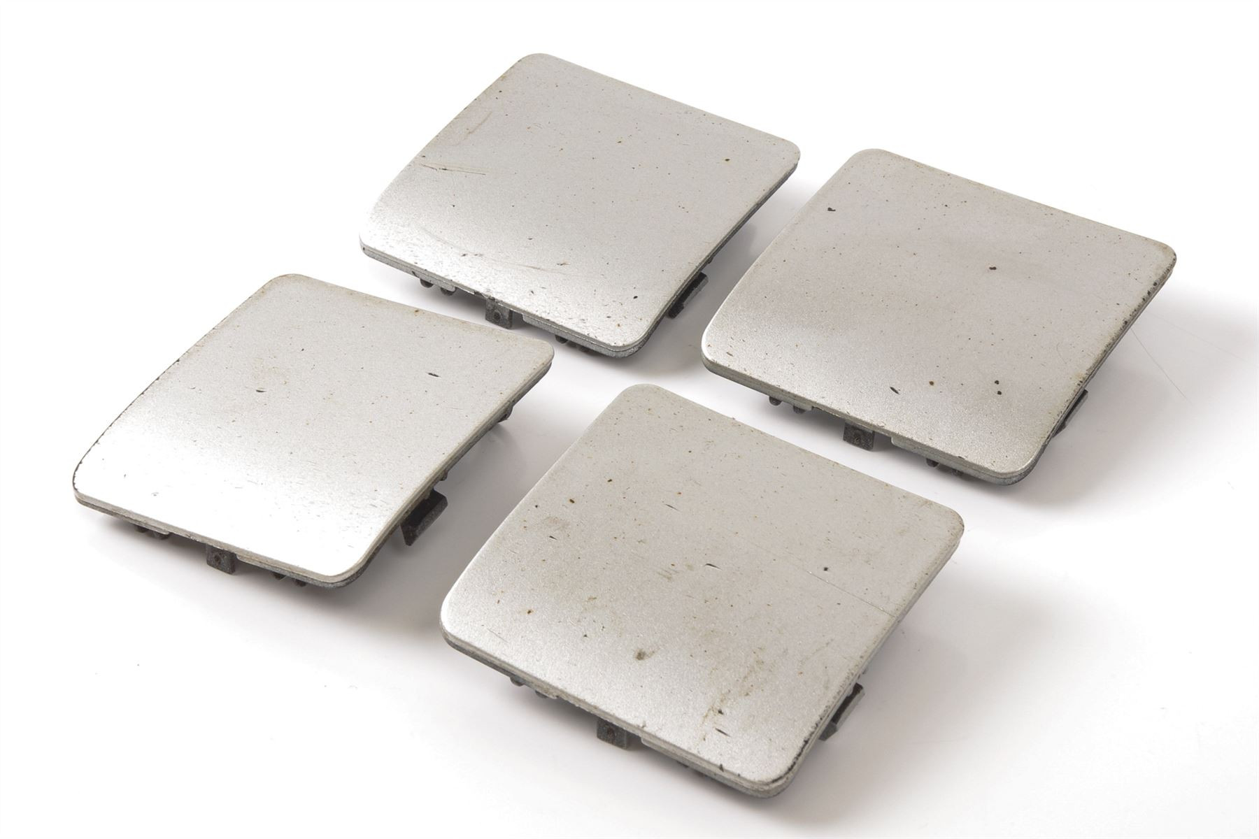 Mercedes 1296982730 Jacking Point Cover Set x4 - Front Silver | R129 SL