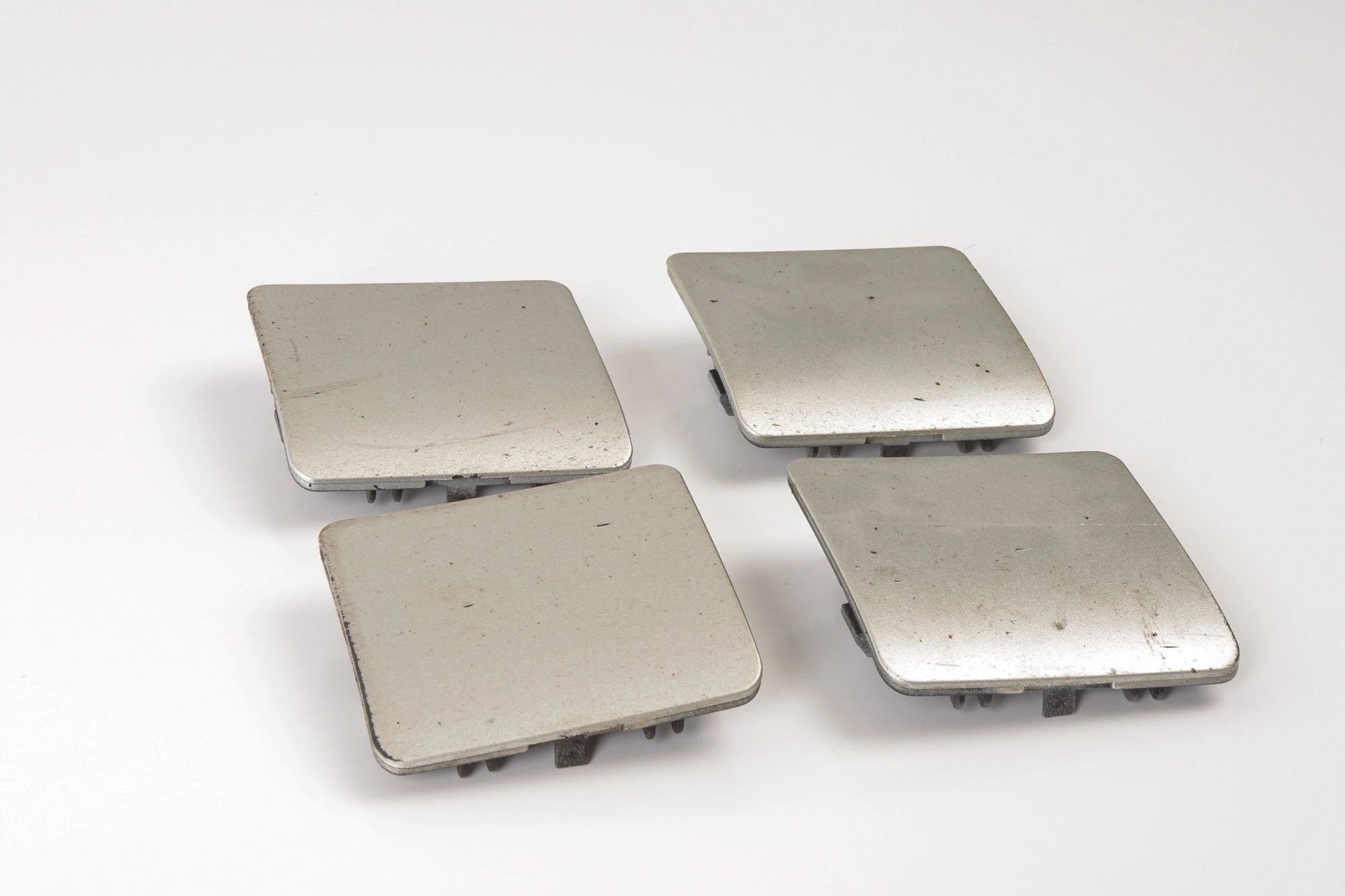 Mercedes 1296982730 Jacking Point Cover Set x4 - Front Silver | R129 SL