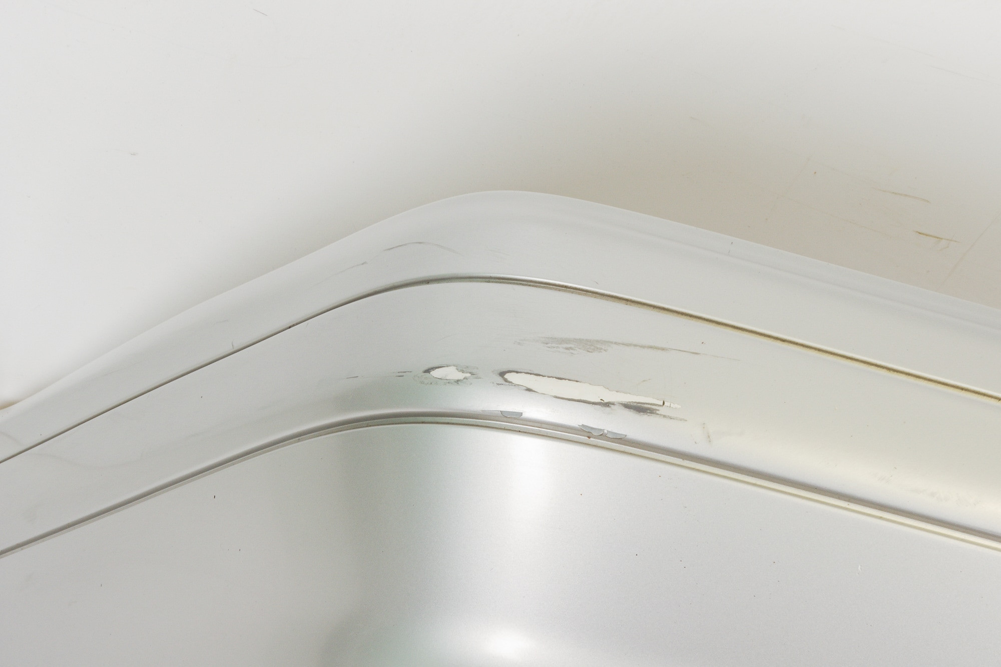 Mercedes 1298800471 Bumper - Rear Silver (a) | R129 SL