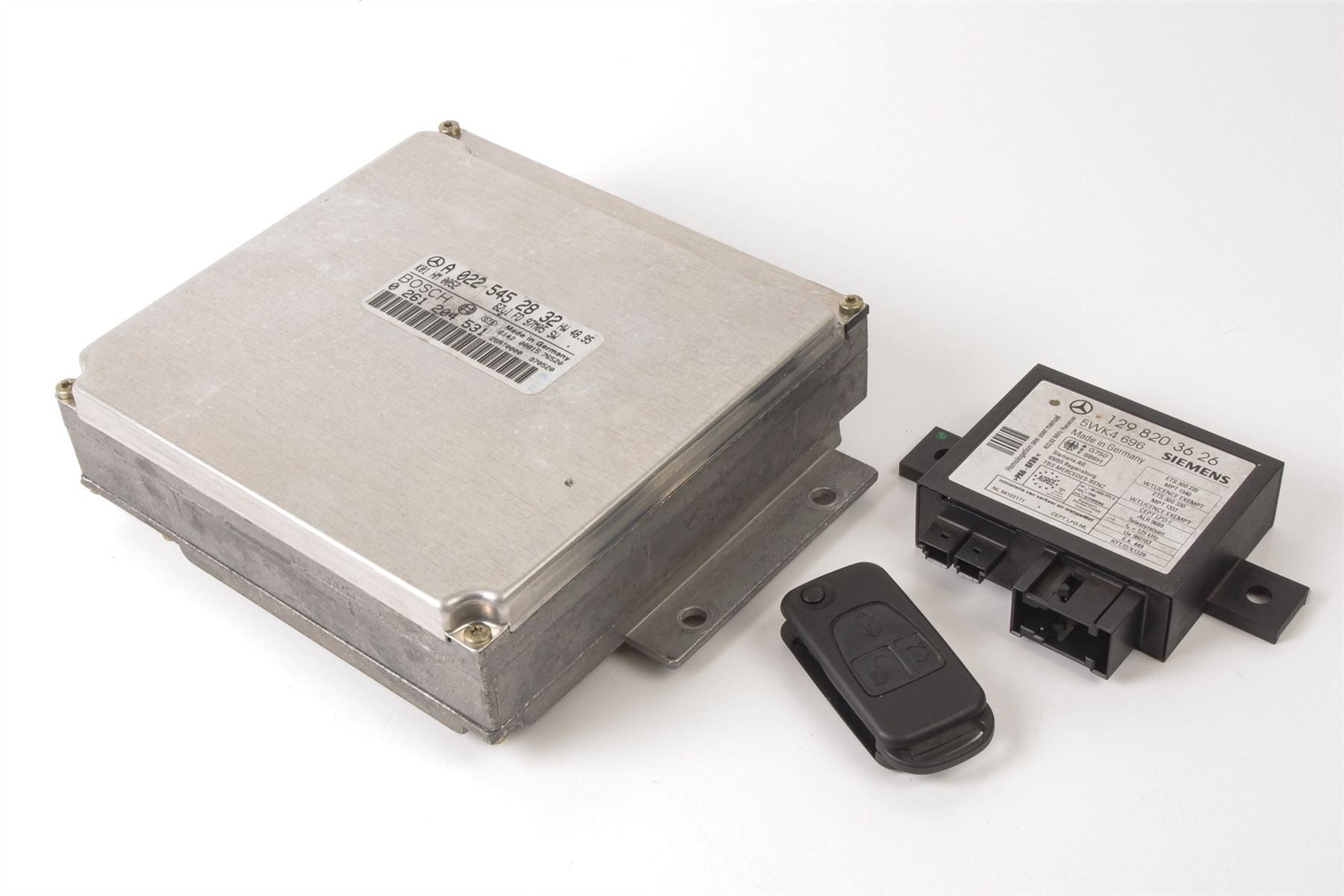 Mercedes 0225452832 Engine ECU Key Fob Coded Set (a) | R129 SL W140 V140 S