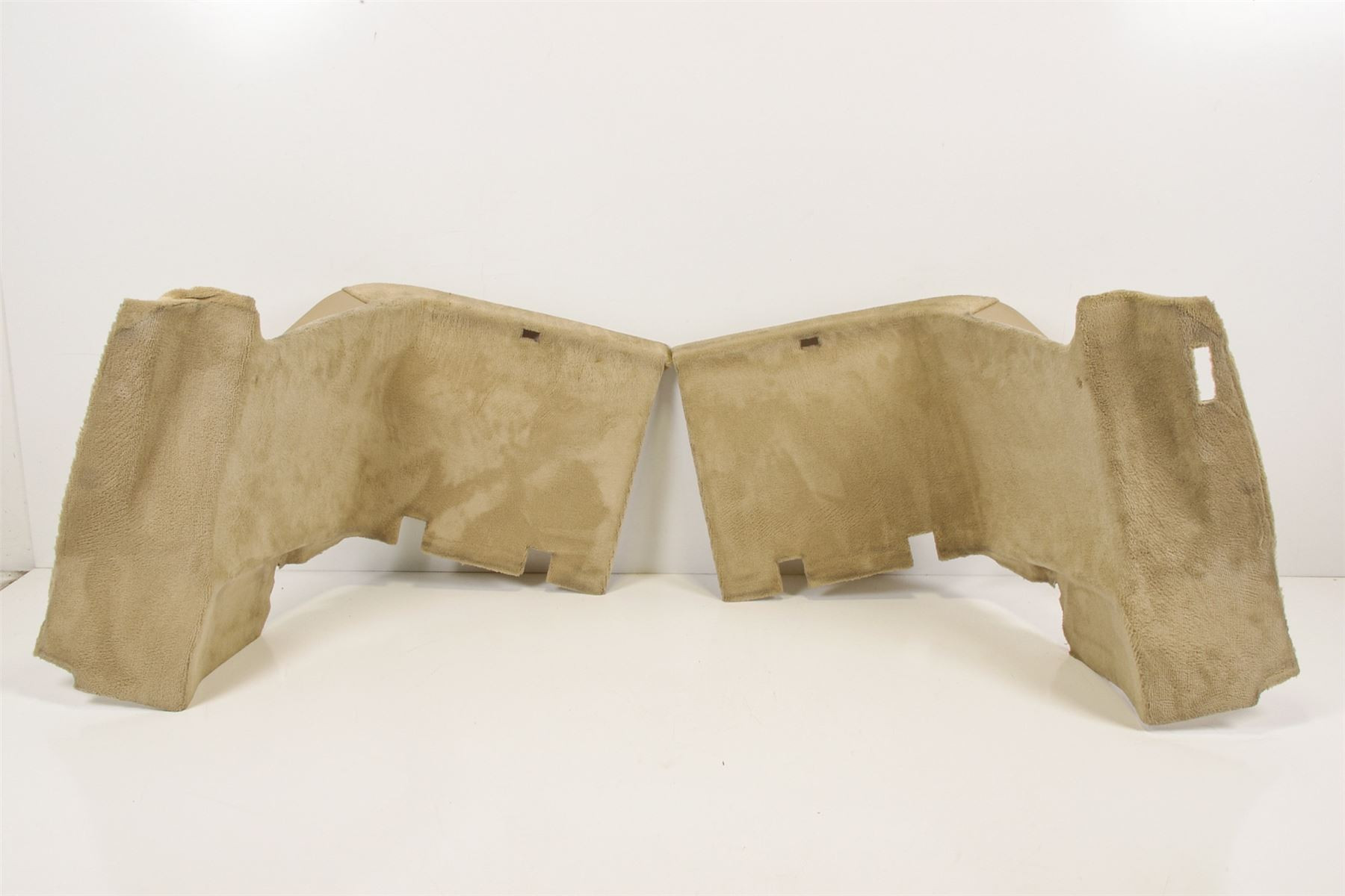 Mercedes 1296902041 Carpet Panel x2 - Rear Beige | R129 SL