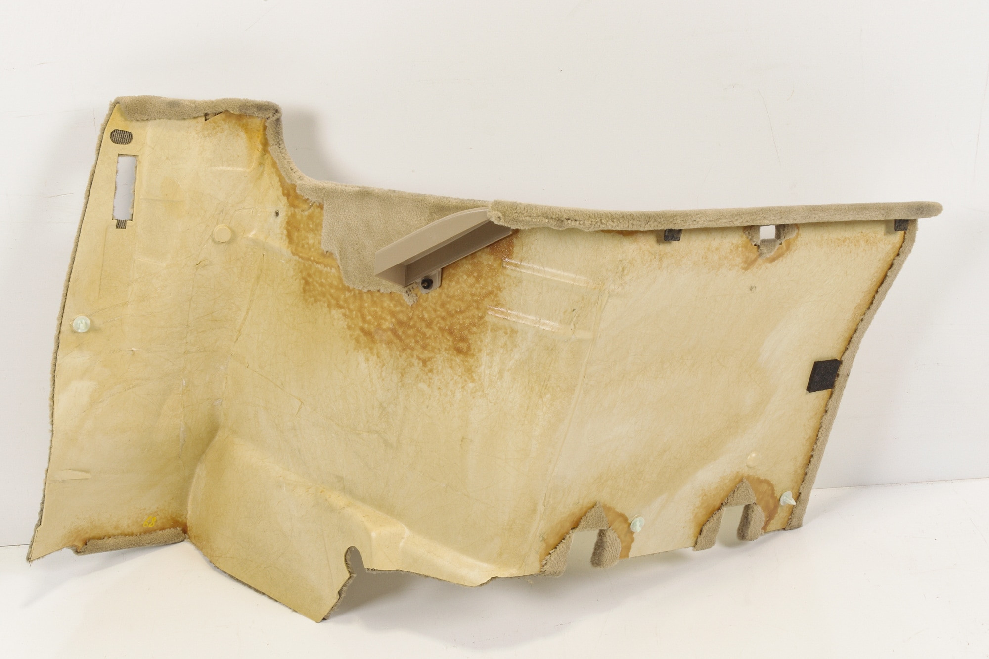 Mercedes 1296902041 Carpet Panel - Rear Beige | R129 SL