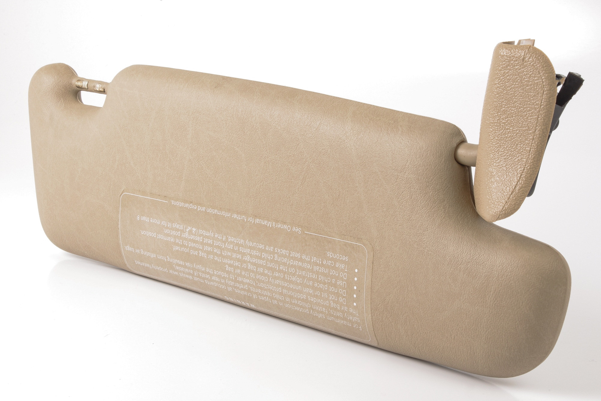 Mercedes 1298101110 Sun Visor - Left Beige (c) | A124 E R129 SL