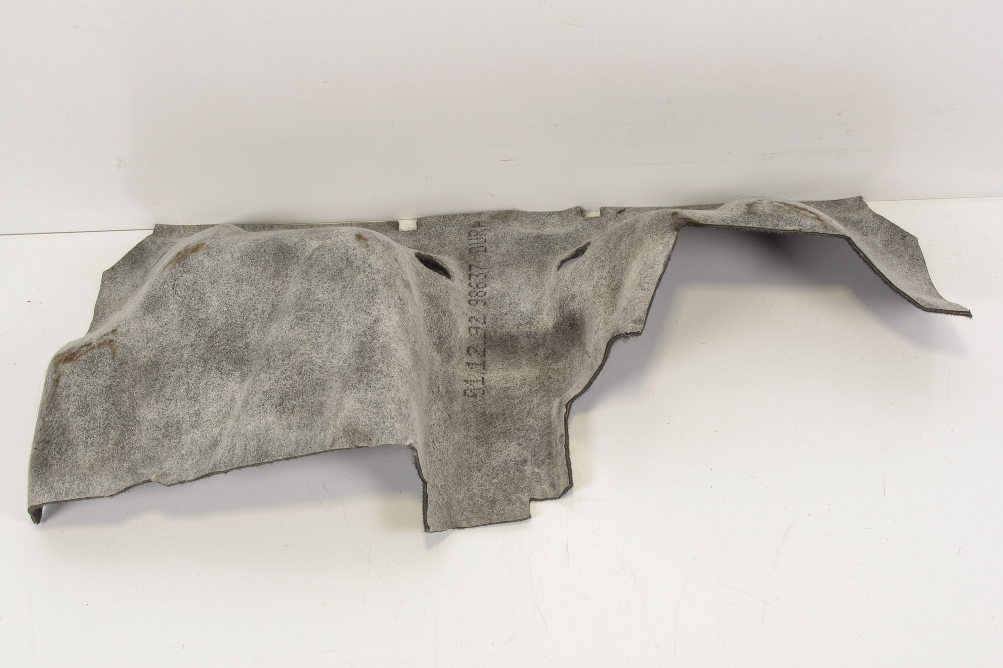 Mercedes 1296840609 Carpet Panel - Rear Black (a) | R129 SL (Archive)