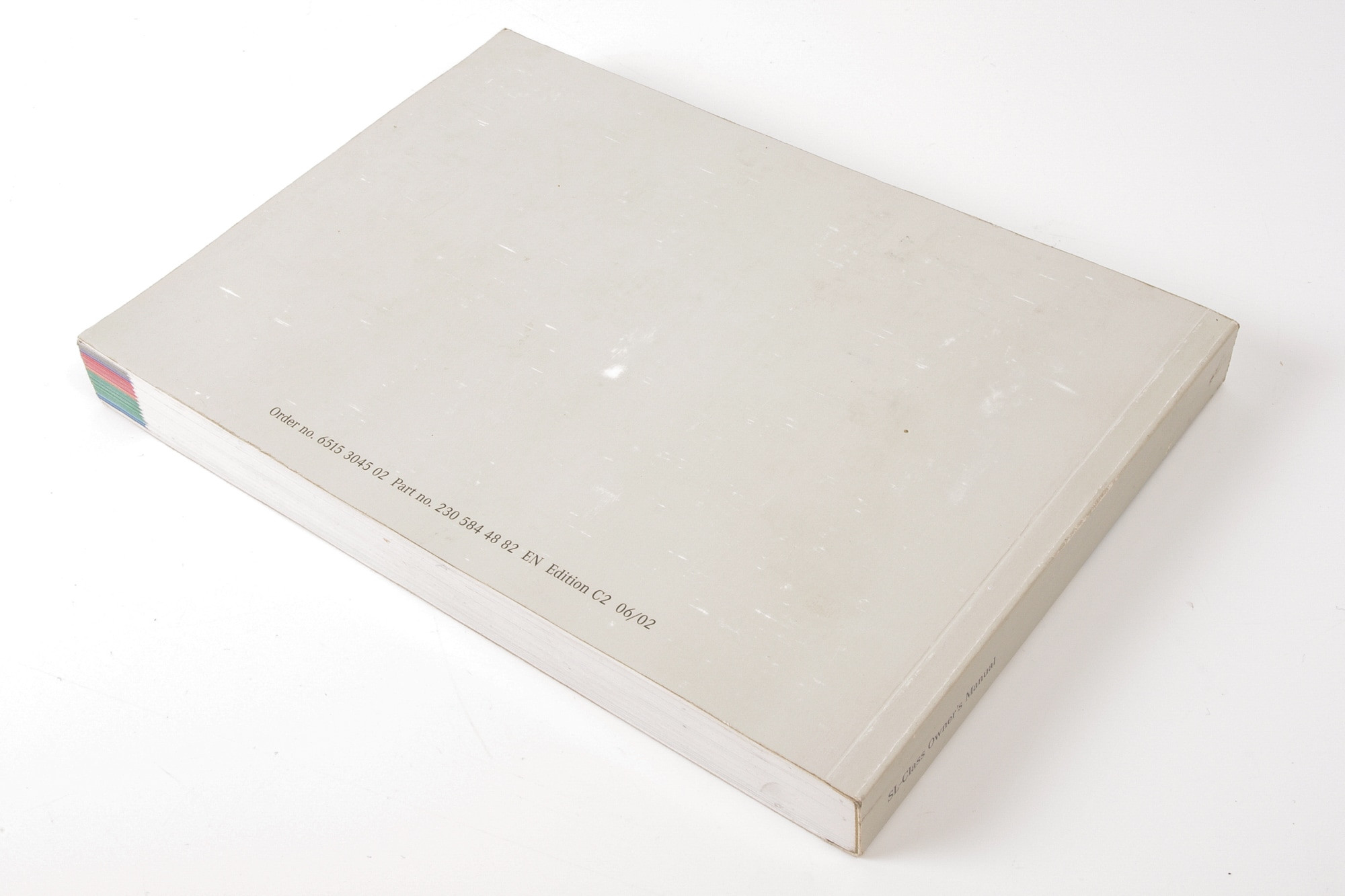 Mercedes 2305844882 Owners Manual | R107 R129 R230 SL W123 W124 W210 W211 E...