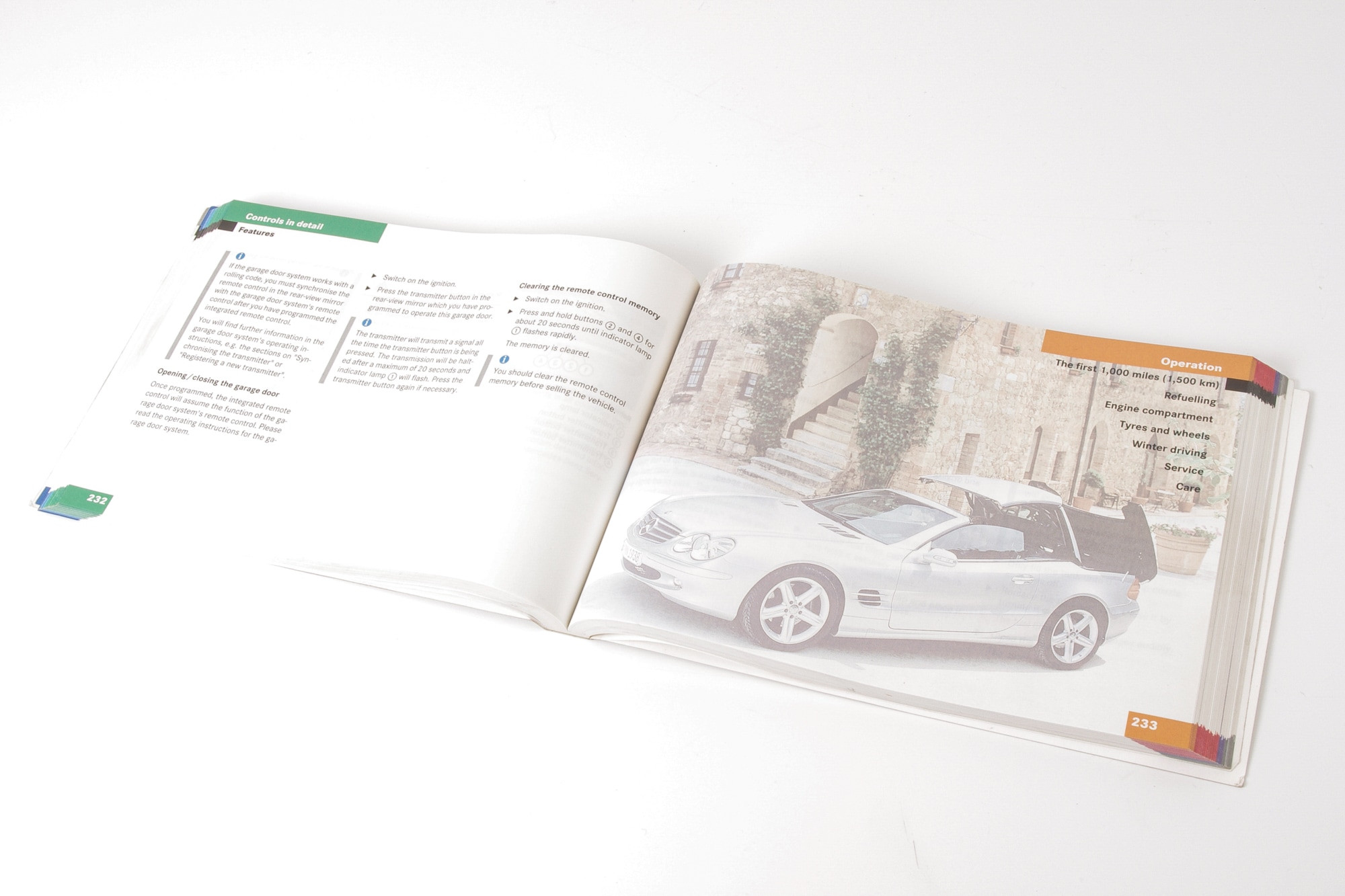 Mercedes 2305844882 Owners Manual | R107 R129 R230 SL W123 W124 W210 W211 E...