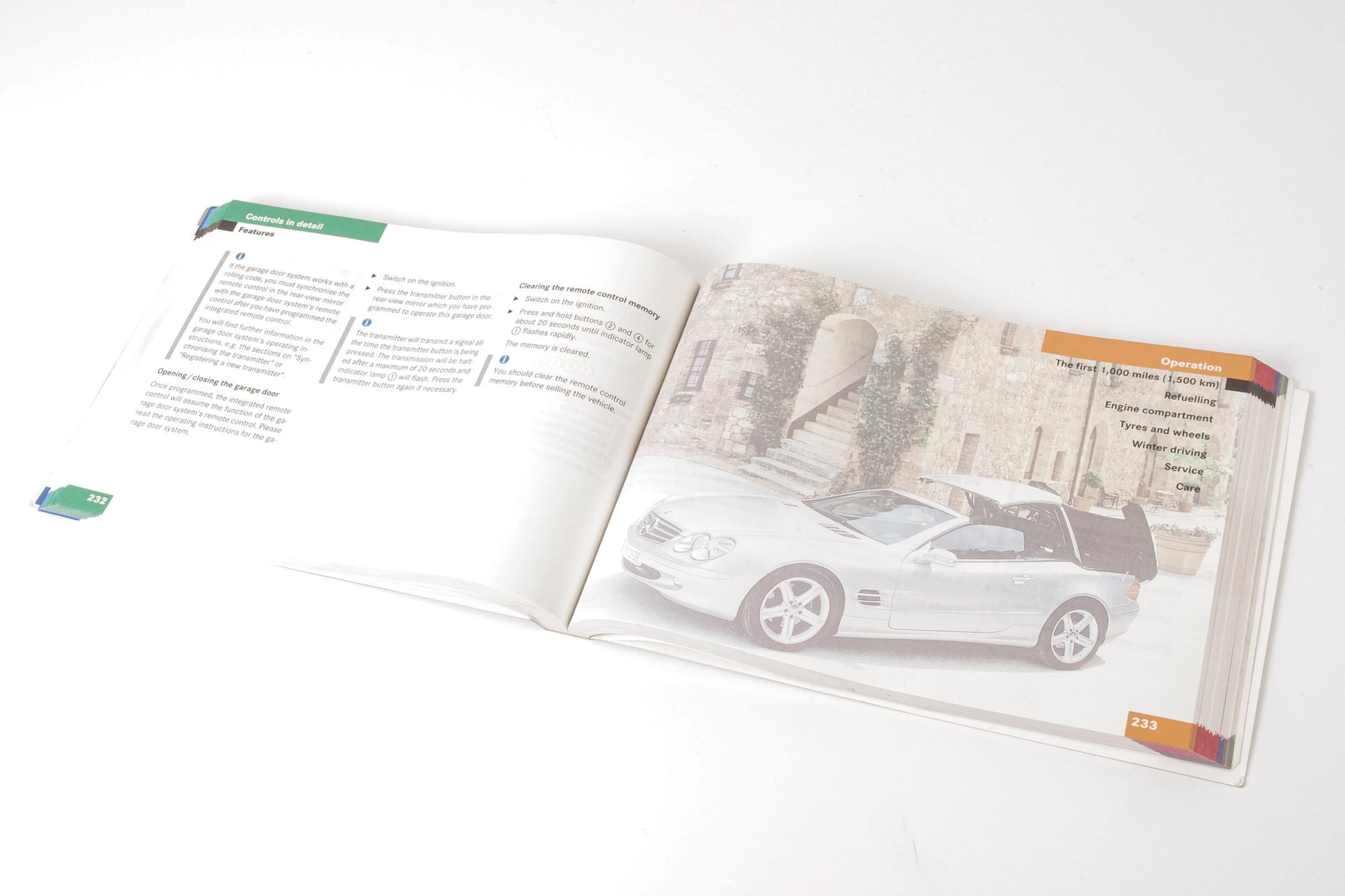 Mercedes 2305844882 Owners Manual | R107 R129 R230 SL W123 W124 W210 W211 E...