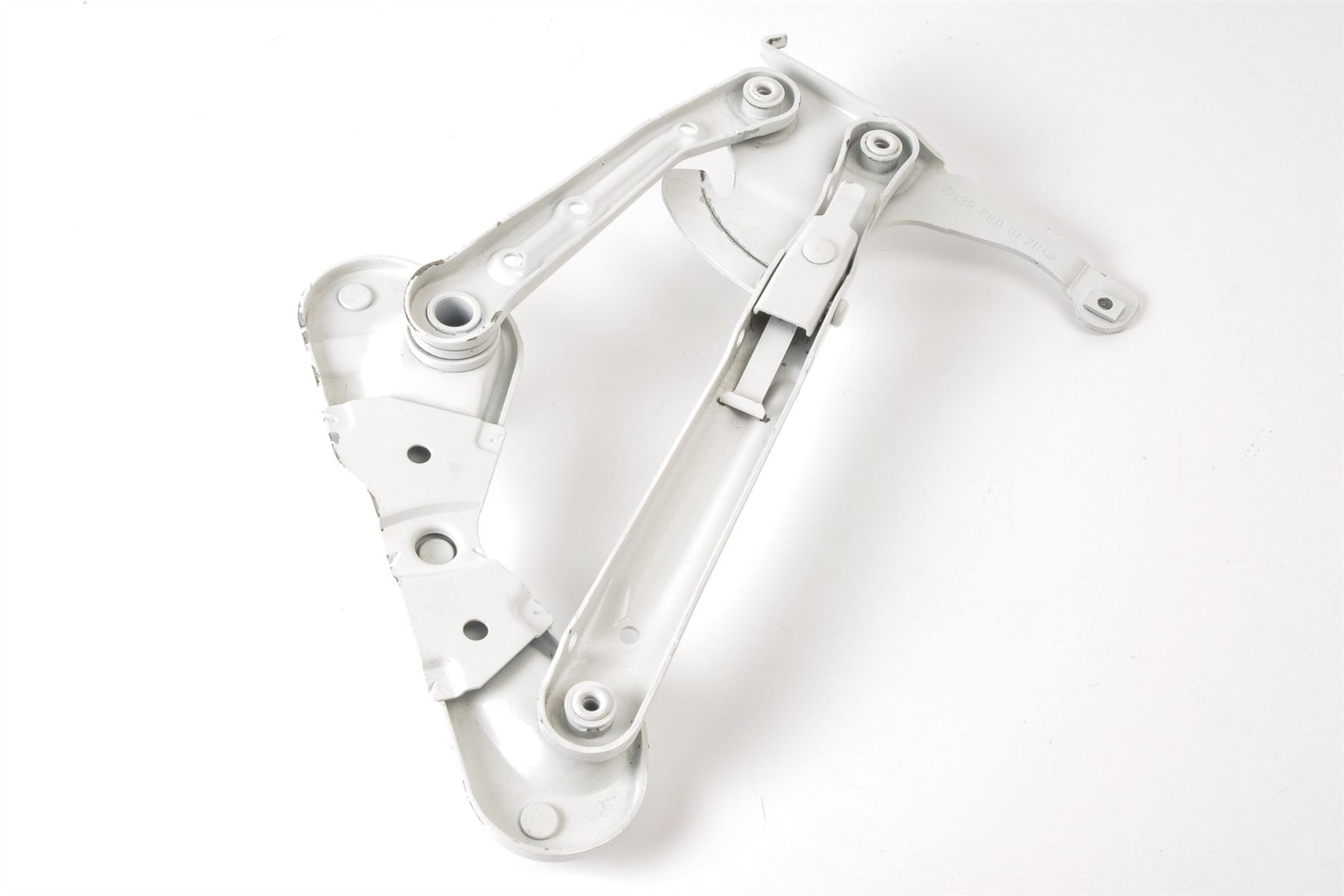 Mercedes 1298800128 Bonnet Hinge - Left White | R129 SL W140 V140 C140 S