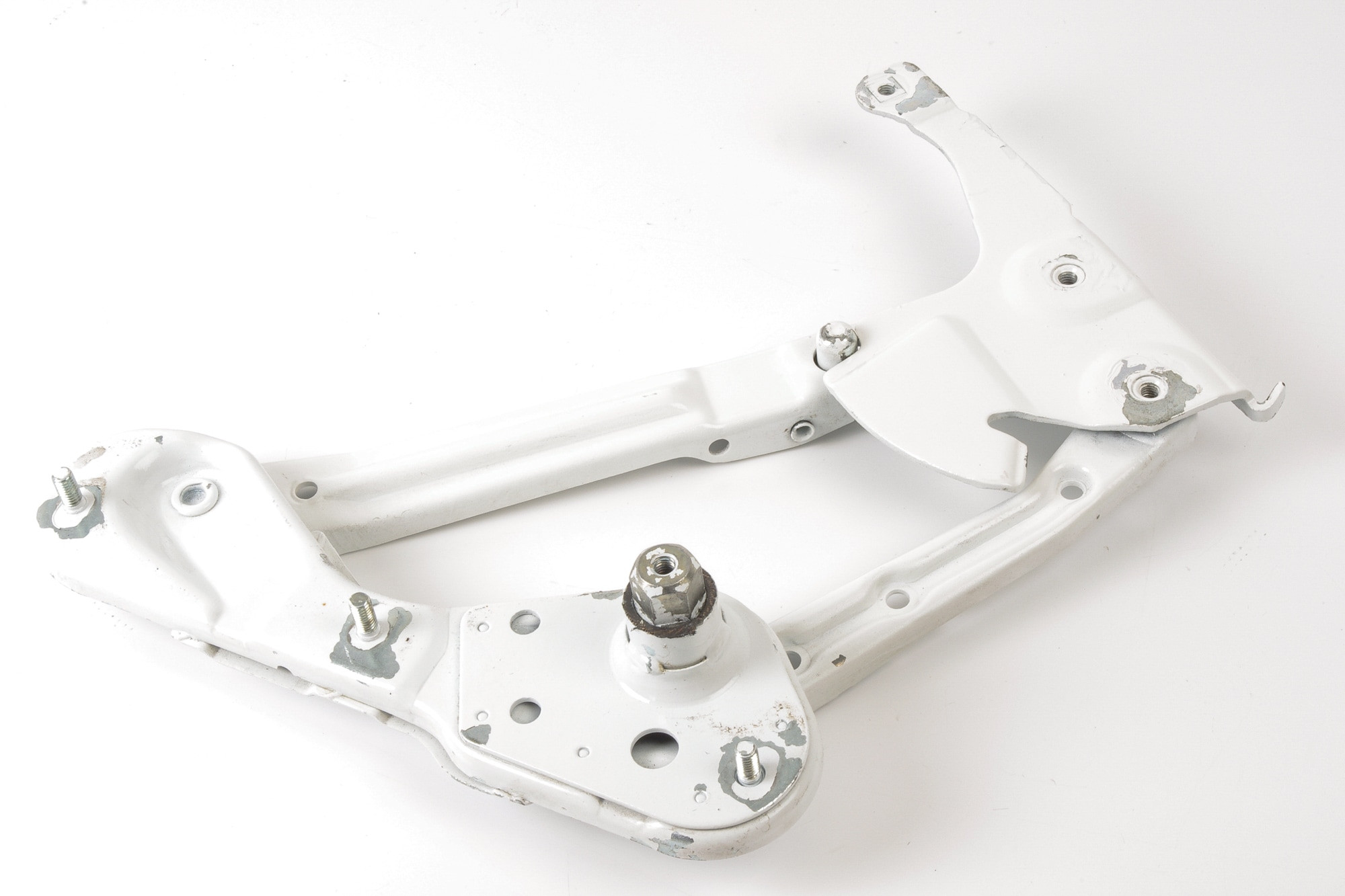 Mercedes 1298800128 Bonnet Hinge - Left White | R129 SL W140 V140 C140 S