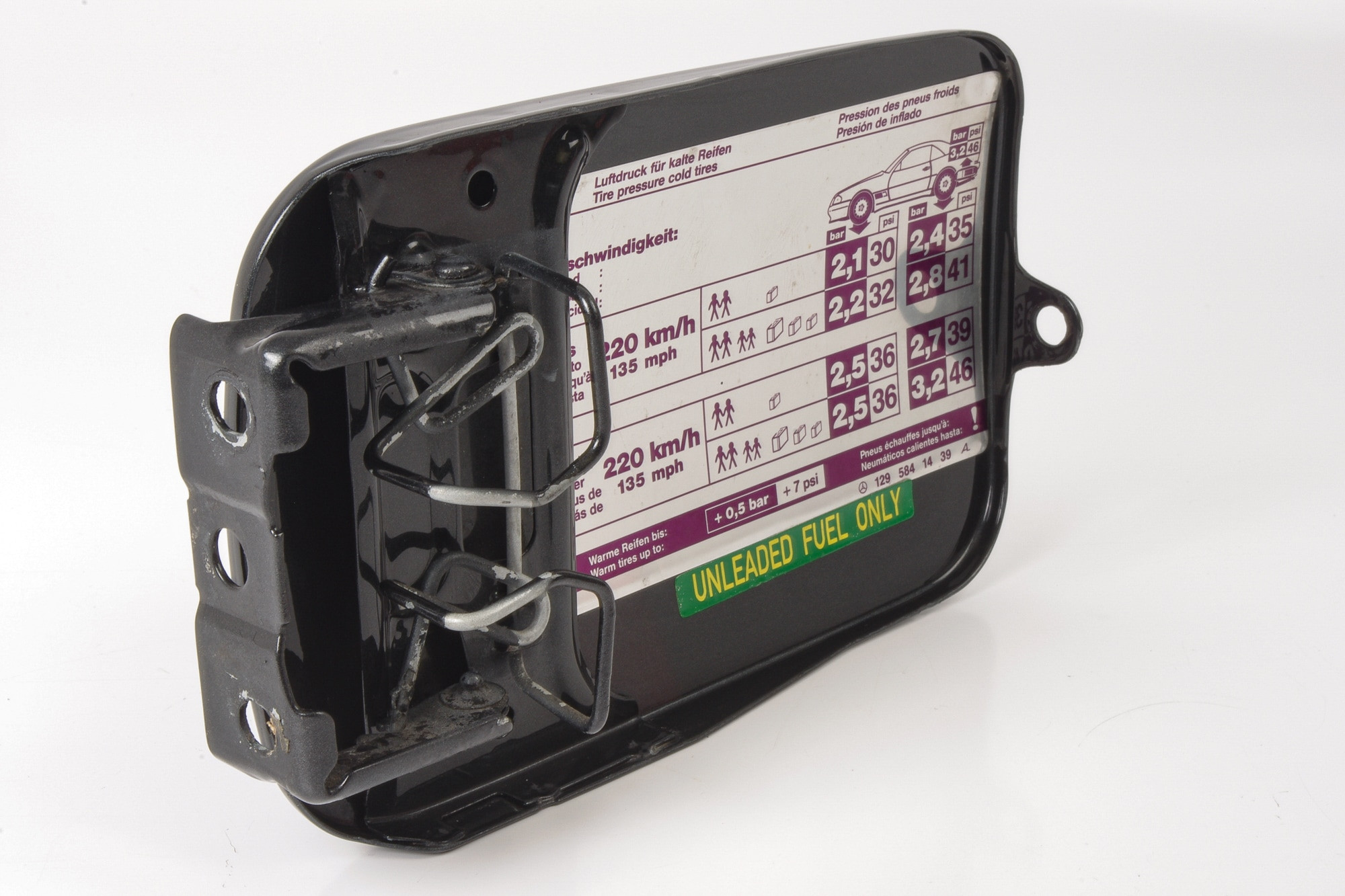 Mercedes 1297500106 Fuel Filler Cap - Black | R129 SL