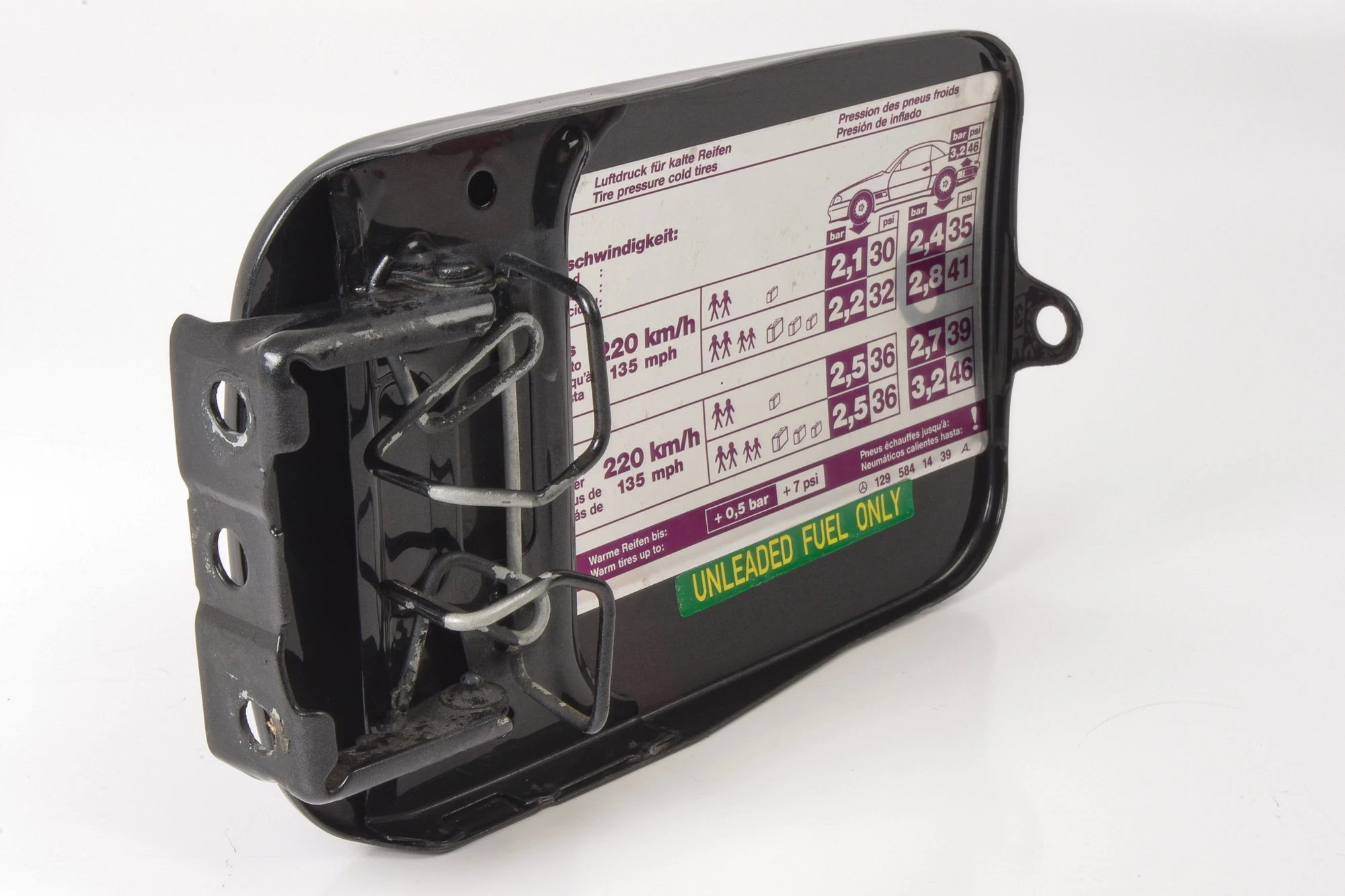 Mercedes 1297500106 Fuel Filler Cap - Black | R129 SL