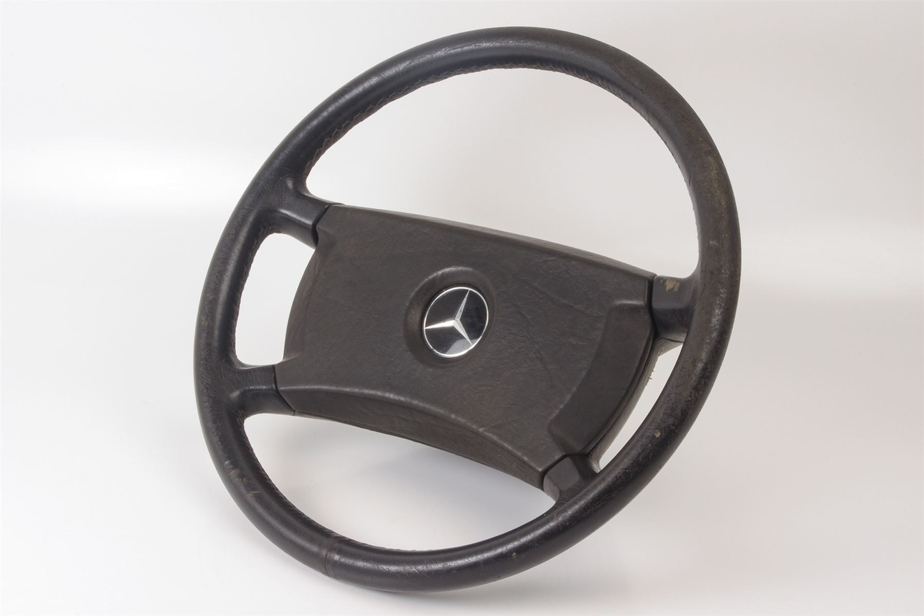 Mercedes 1234600203 Steering Wheel - Black | C107 R107 SL W116 S W123 E