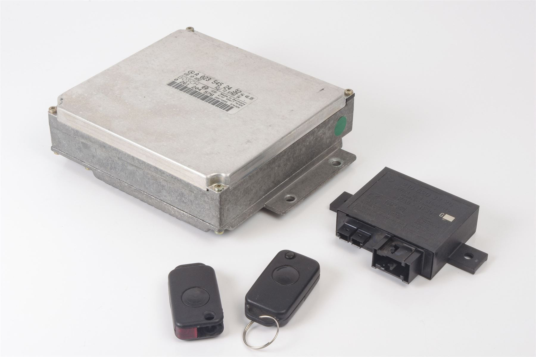 Mercedes 0235452432 Engine ECU Key Fob Coded Set | R129 SL W140 S W202 C W210 E