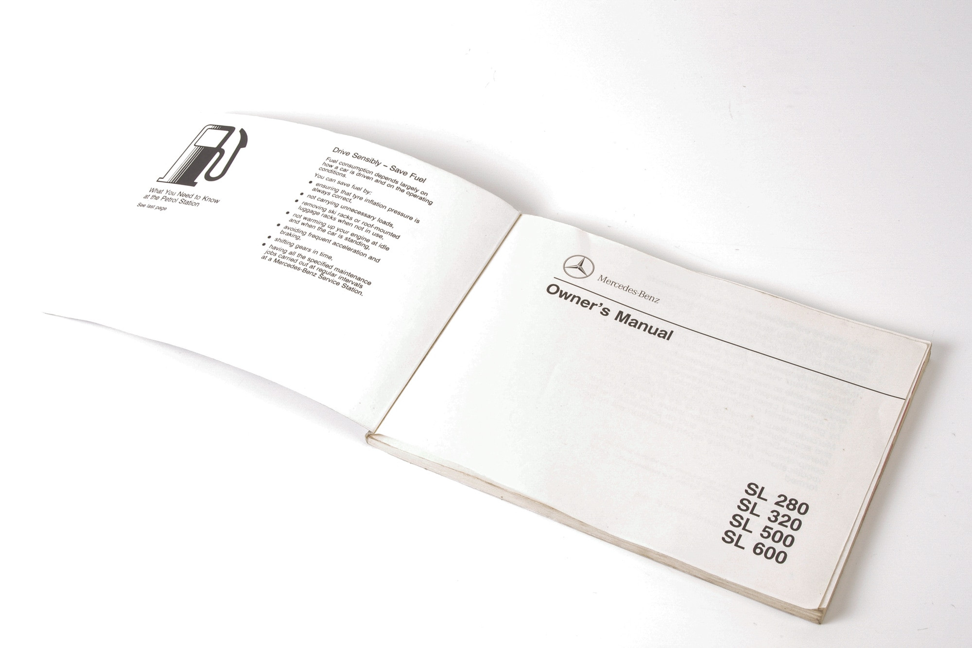 Mercedes 1295844496 Owners Manual | S124 W124 V124 C124 A124 E R129 SL W201 C