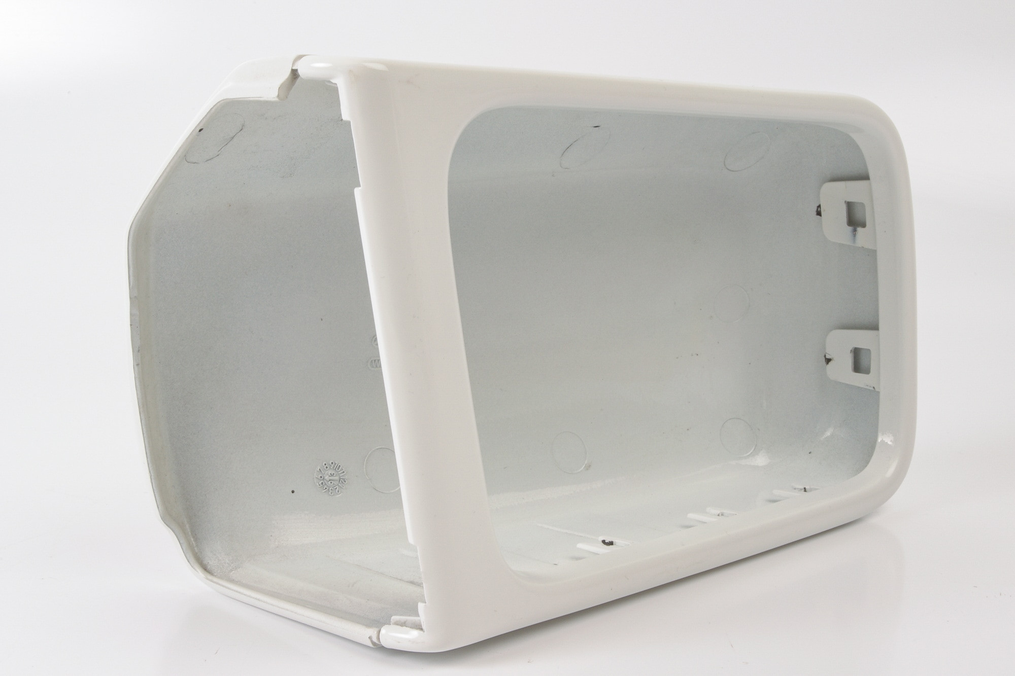 Mercedes 1298110260 Door Mirror Housing - Right White | W124 E R129 SL W201 C