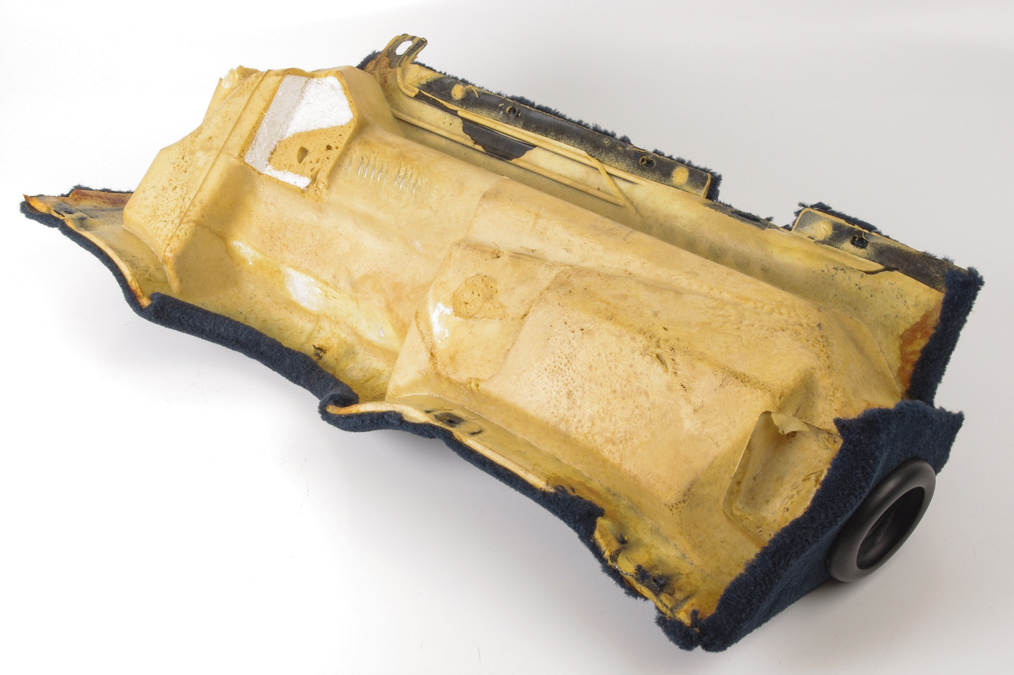 Mercedes 1296801687 Dashboard Carpet Trim - Right Blue | R129 SL