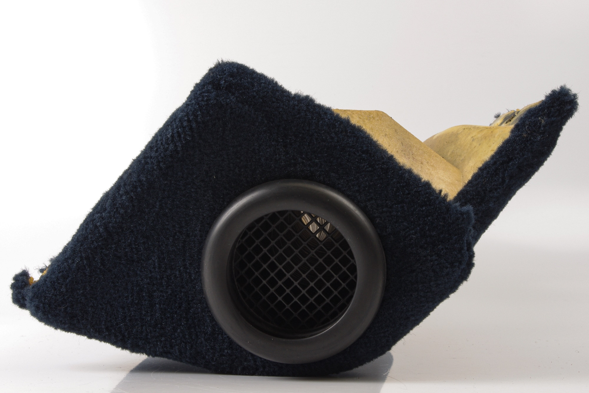 Mercedes 1296801687 Dashboard Carpet Trim - Right Blue | R129 SL