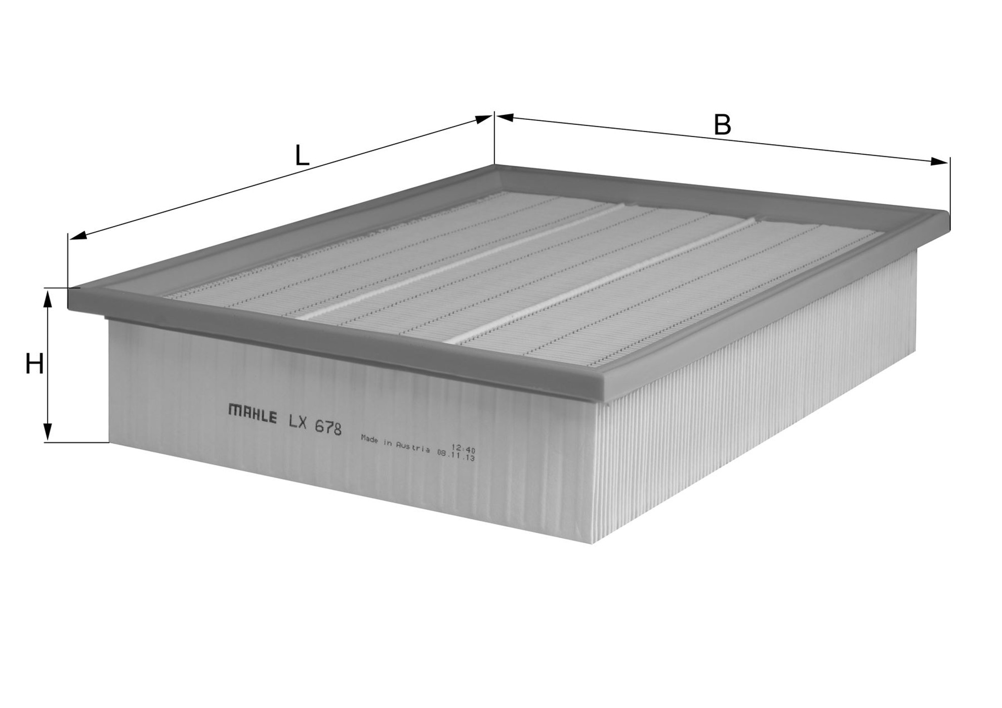 Mercedes 6380900051 Air Filter | W638 V