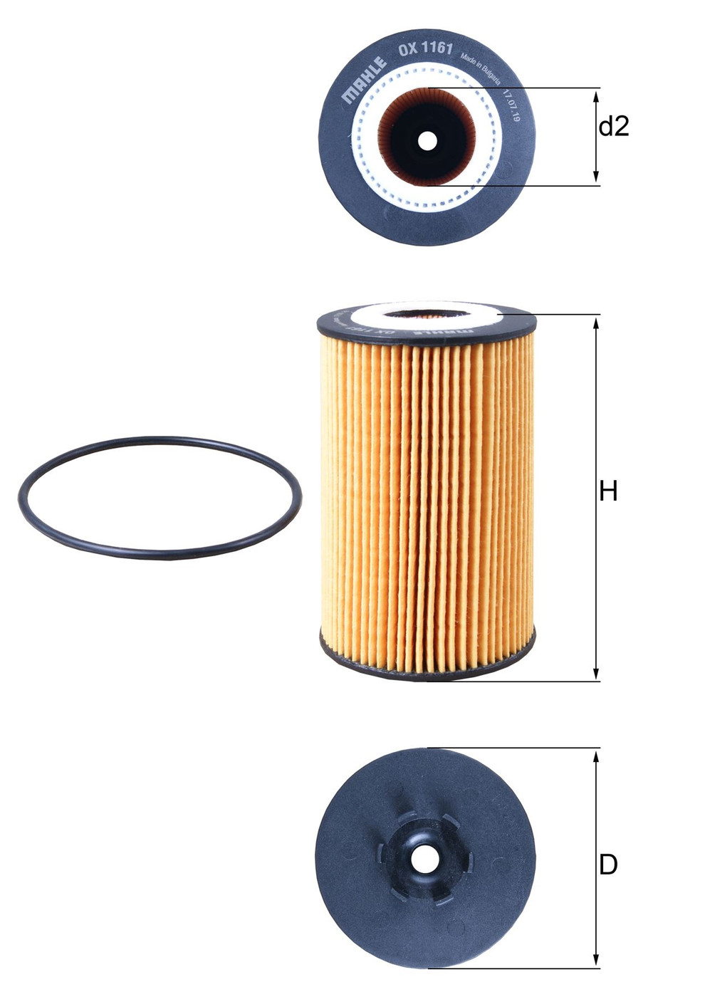 Mercedes 0001803009 Oil Filter | W164 M C197 SLS W204 W205 C C209 A209 CLK...