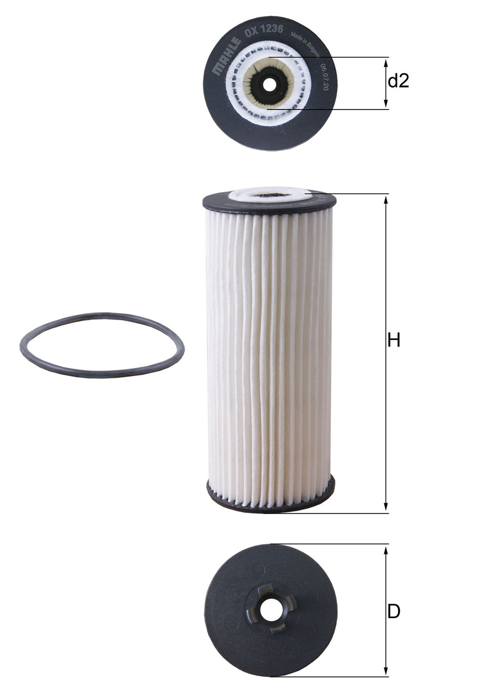 Mercedes 1331840025 Oil Filter