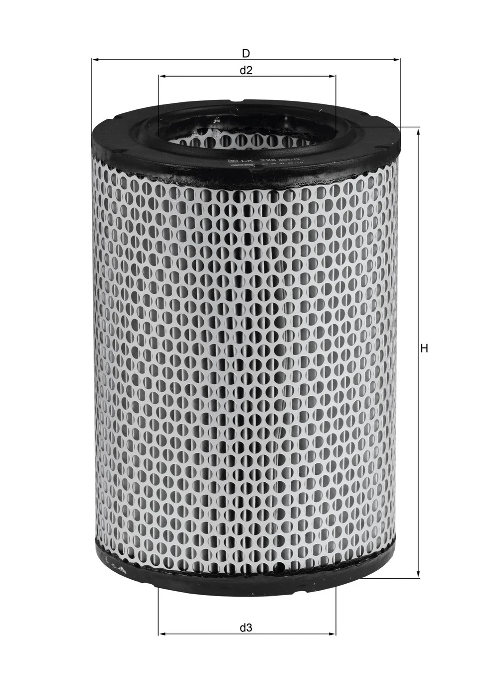 Mercedes 0000945804 Air Filter | W100 W108 W109 W111 W112 W116 S C107 R107...