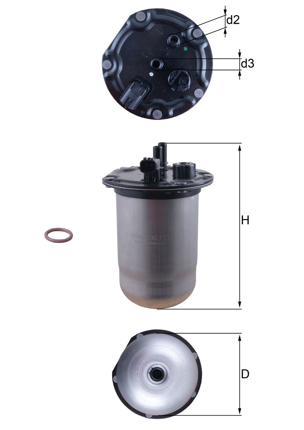 Mercedes 4474770000 Fuel Filter