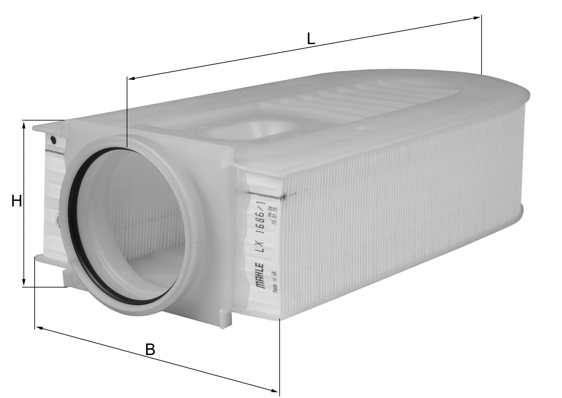 Mercedes 6510940004 Air Filter | W204 C X204 GLK C207 A207 W212 E C218 X218 CLS