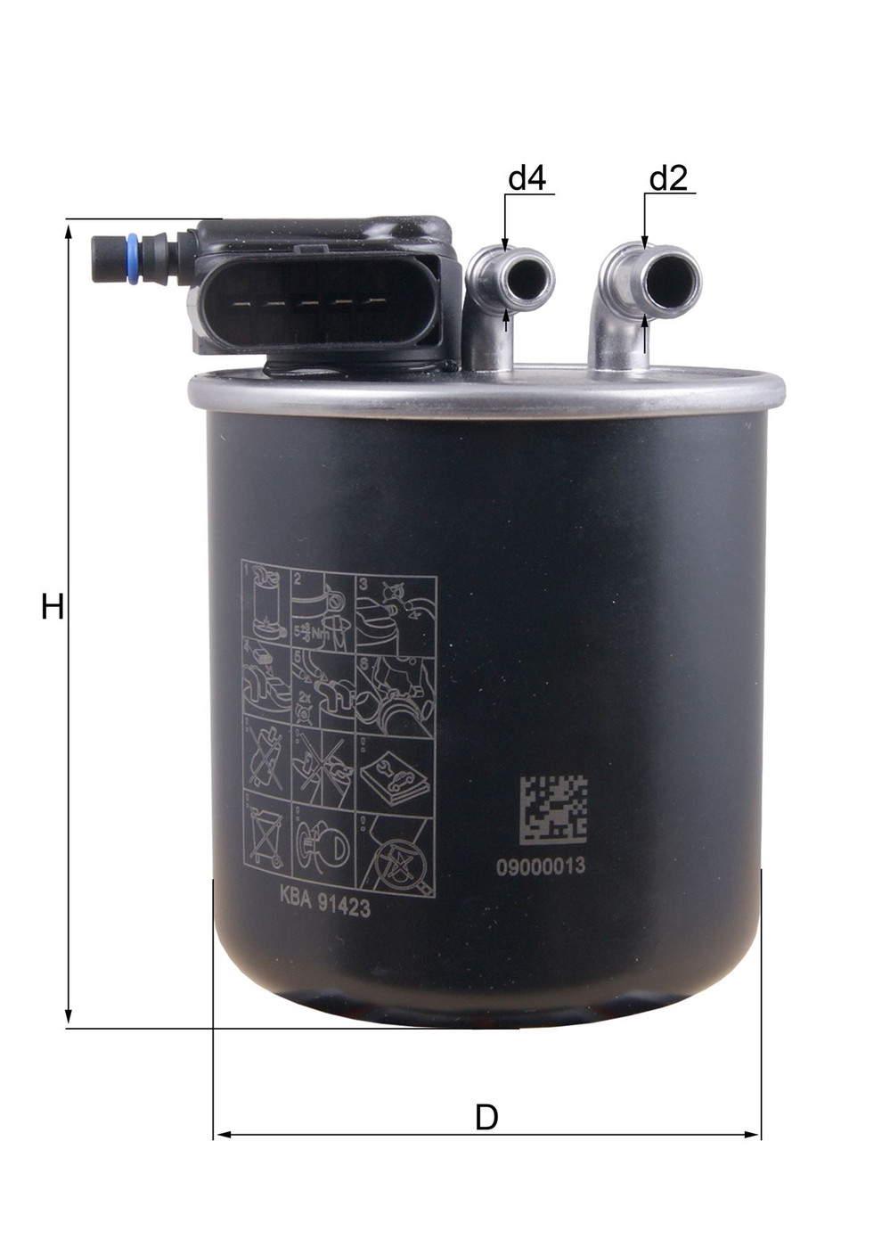 Mercedes 6070901252 Fuel Filter | W117 X117 CLA X156 GLA W176 A W246 B