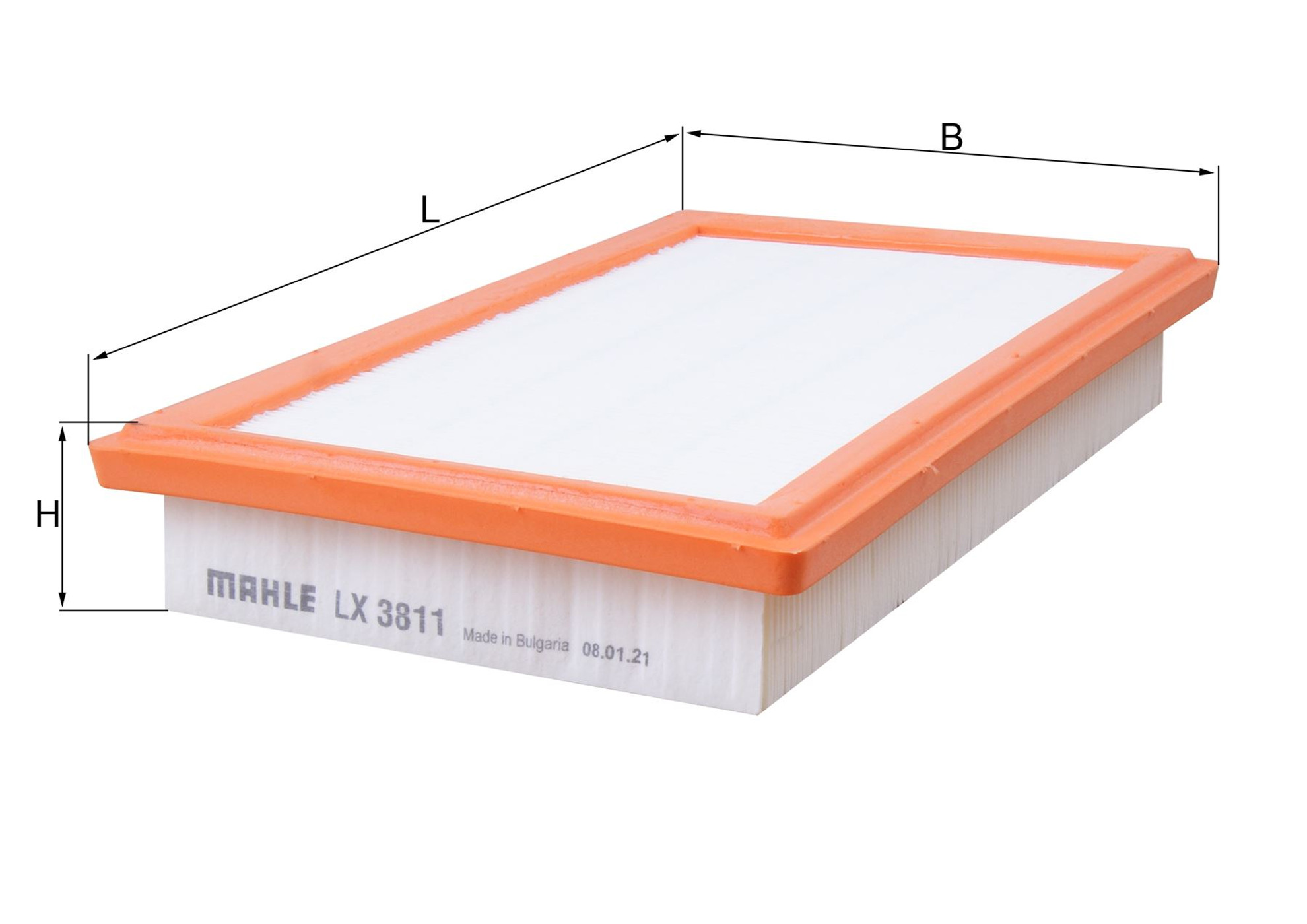 Mercedes 2740900201 Air Filter | R172 SLK W204 W205 C X204 GLK C207 A207 W212...