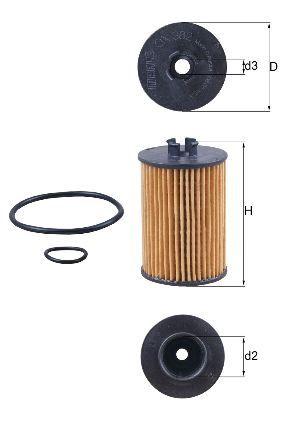 Mercedes 2661800009 Oil Filter | W169 C169 A W245 B