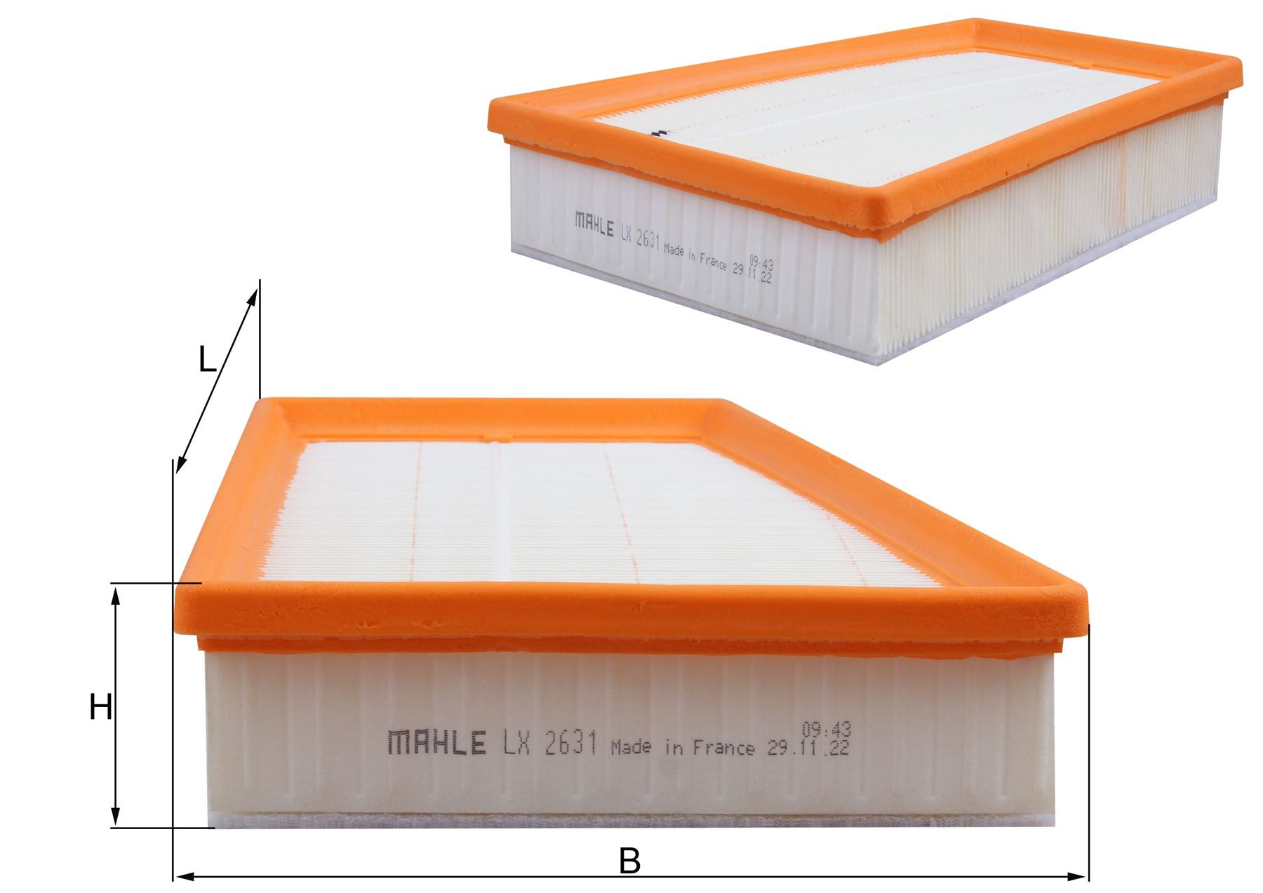 Mercedes 4150940304 Air Filter | W117 X117 CLA X156 GLA W176 A W246 B