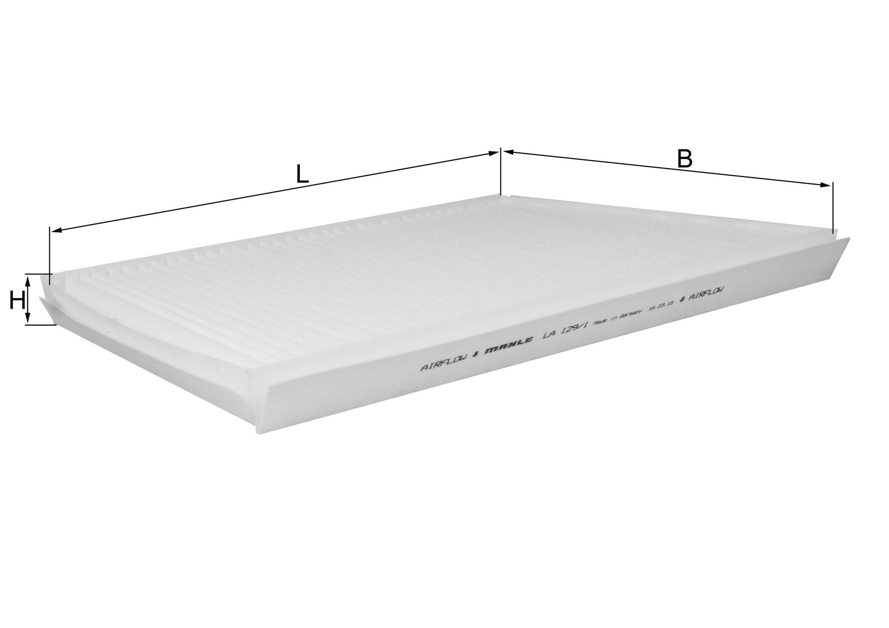 Mercedes 2038300218 Cabin Pollen Filter | W203 S203 CL203 C C209 CLK