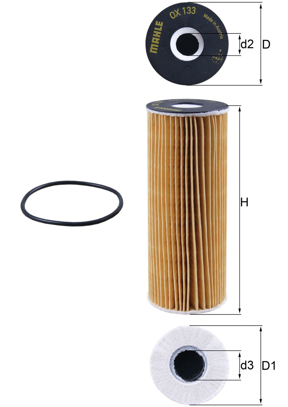 Mercedes 1041800109 Oil Filter | W124 W210 E R129 SL W140 S W163 M R170 SLK...