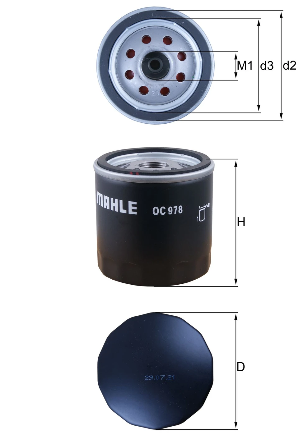 Mercedes 6071840225 Oil Filter | W117 X117 CLA X156 GLA W176 A W246 B