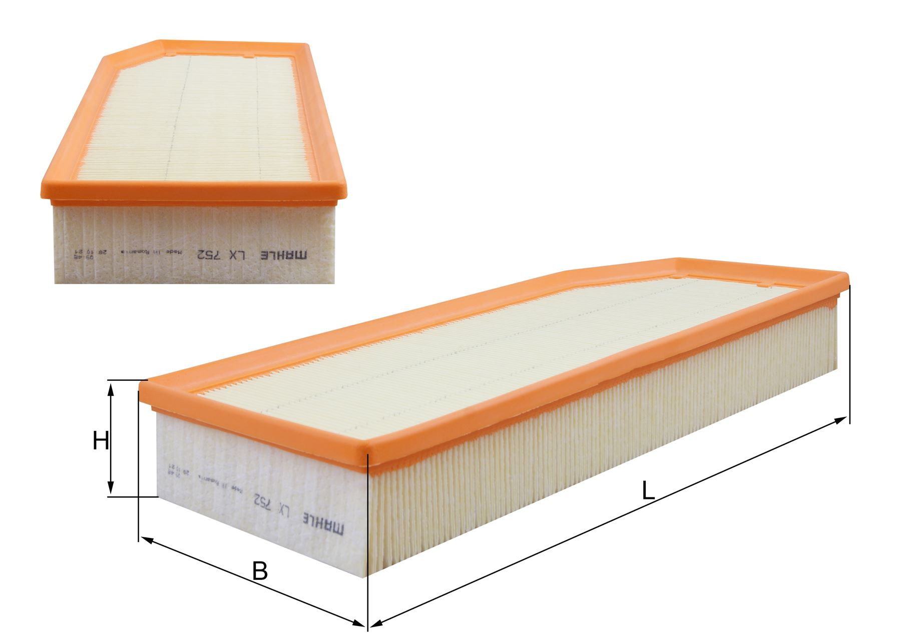 Mercedes 6110940004 Air Filter | W163 M W203 CL203 C C209 CLK W210 E W220 S...