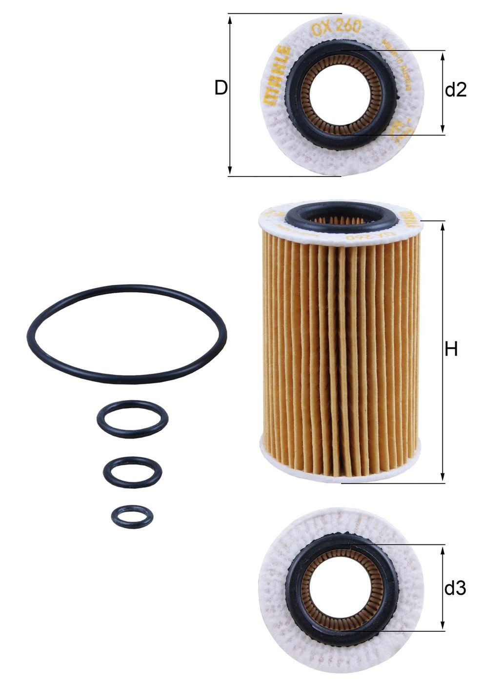 Mercedes 0001802809 Oil Filter | R171 SLK
