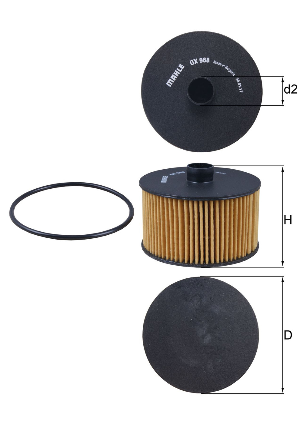 Mercedes 2001800009 Oil Filter