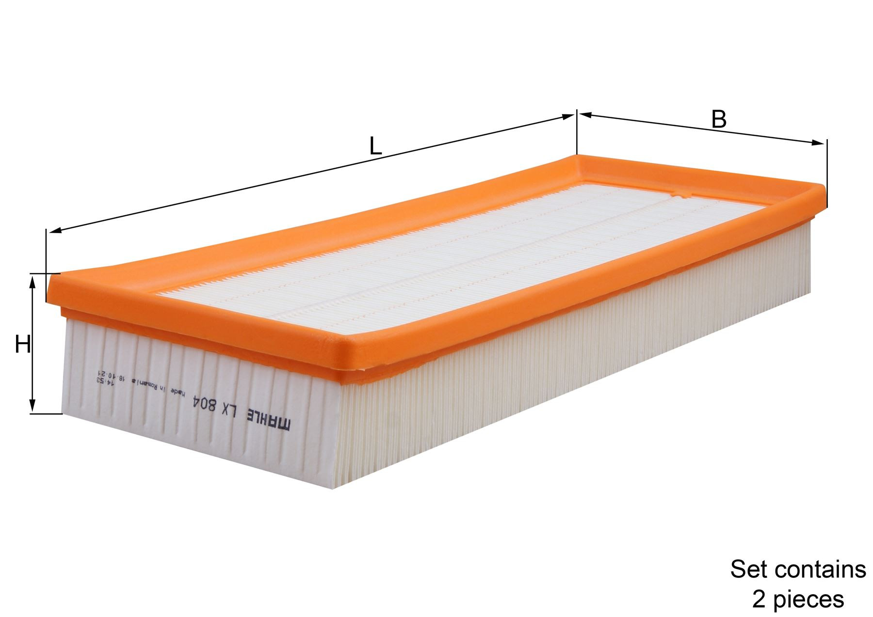 Mercedes 1120940004 Air Filter | R129 R230 SL W164 M R171 SLK W203 CL203 W204...