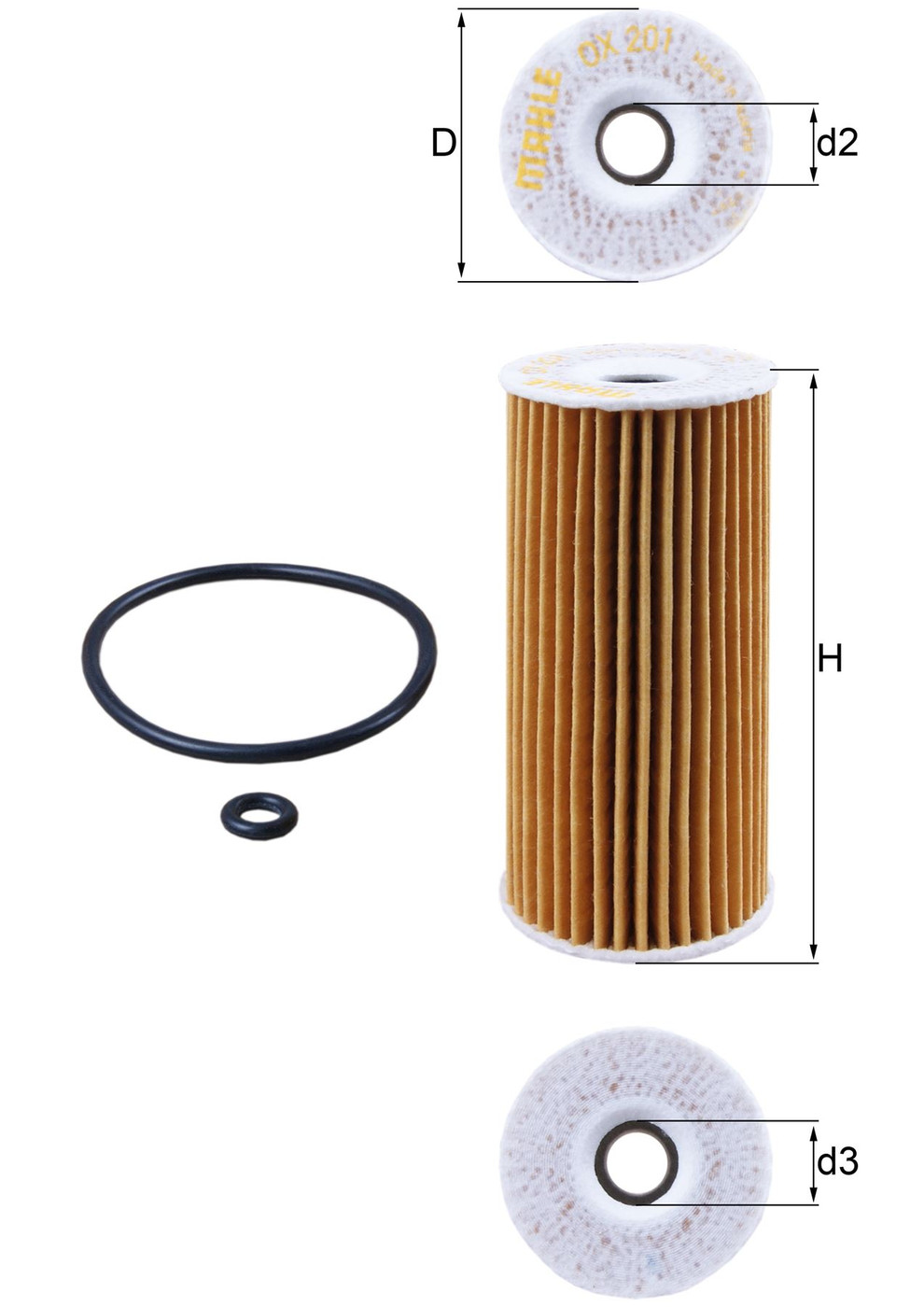 Mercedes 6401800009 Oil Filter | W168 V168 W169 C169 A W245 B
