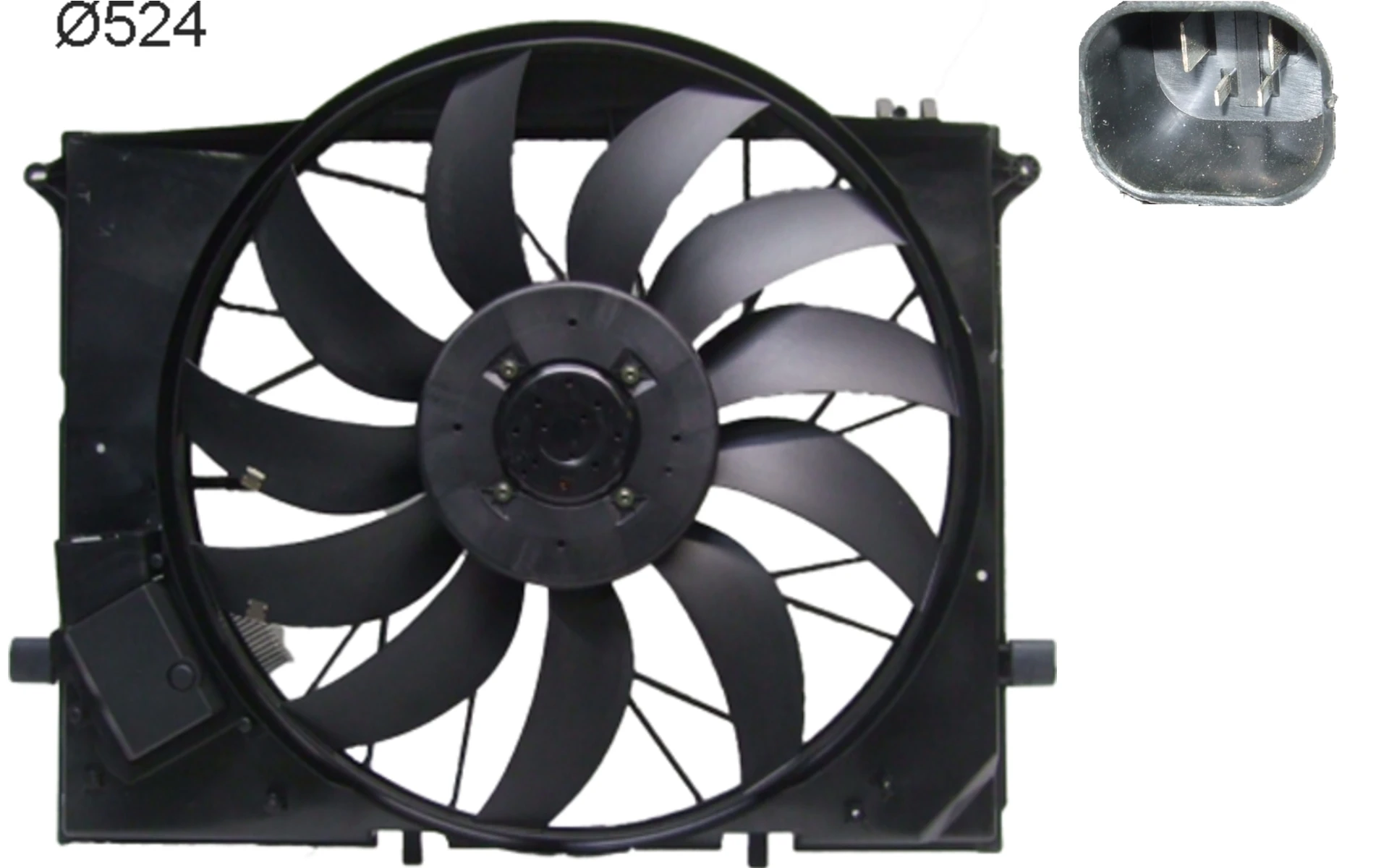 Mercedes 2205000293 Cooling Fan | C215 CL W220 S R230 SL