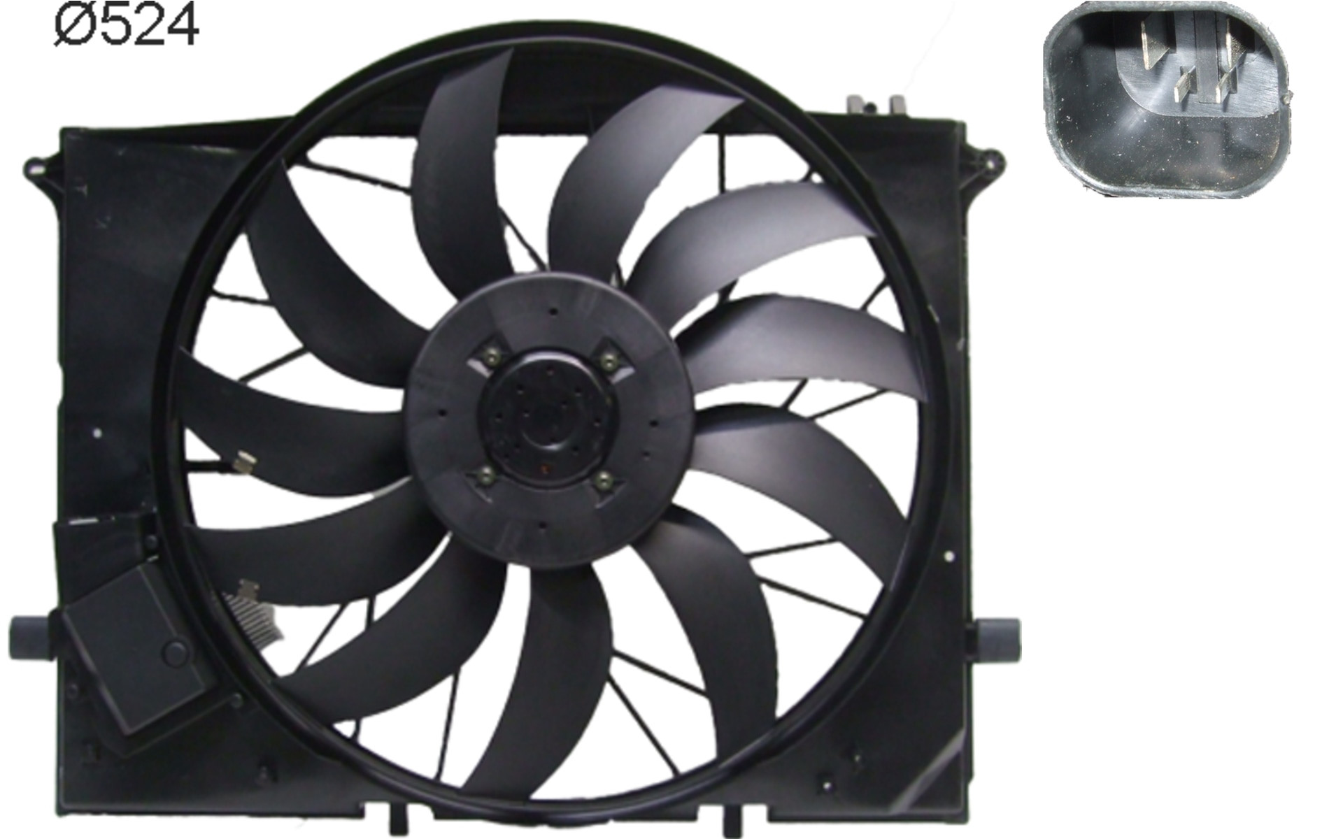 Mercedes 2205000293 Cooling Fan | C215 CL W220 S R230 SL