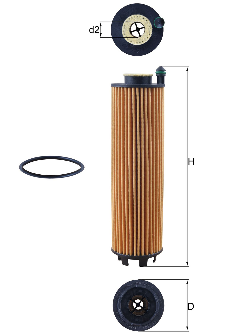 Mercedes 2561840000 Oil Filter