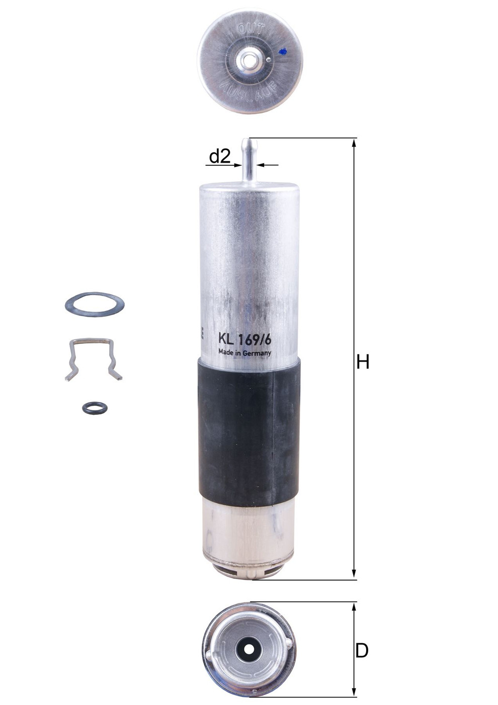 Mercedes 0000902452 Fuel Filter
