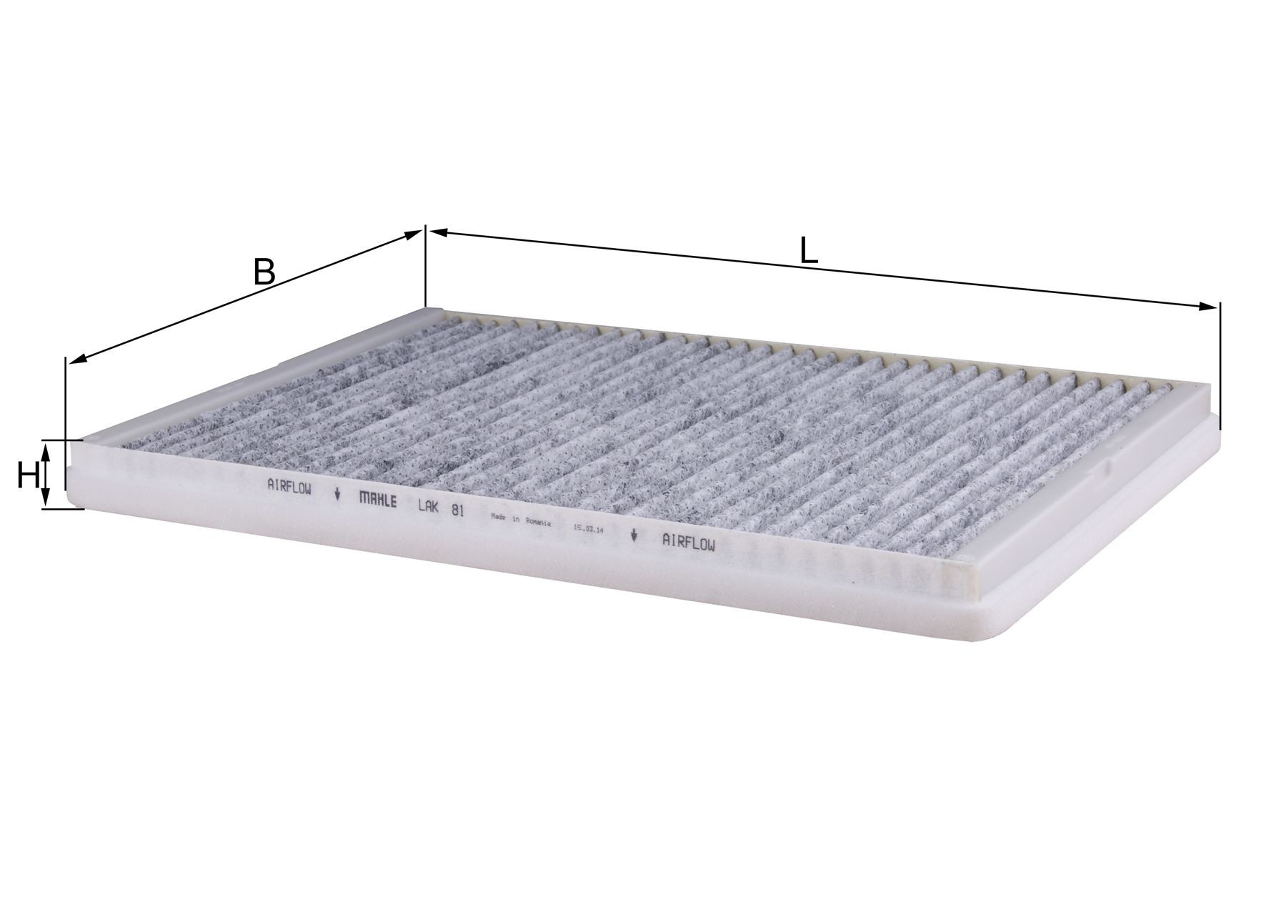 Mercedes 1688300018 Cabin Pollen Filter (b) | W168 V168 A