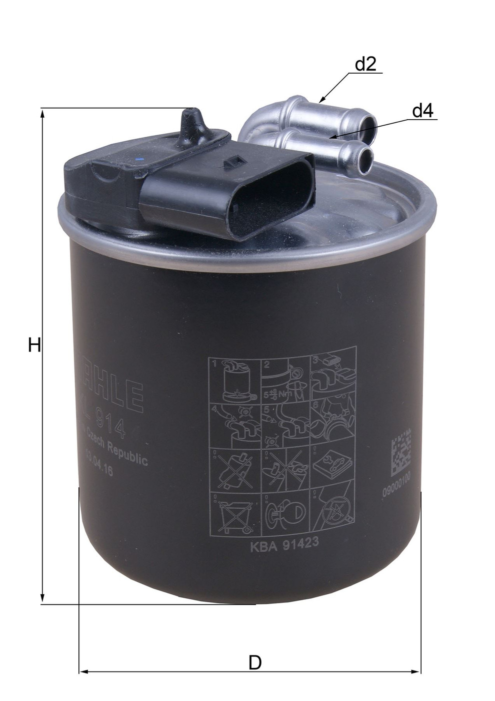 Mercedes 6510900852 Fuel Filter | W639 V