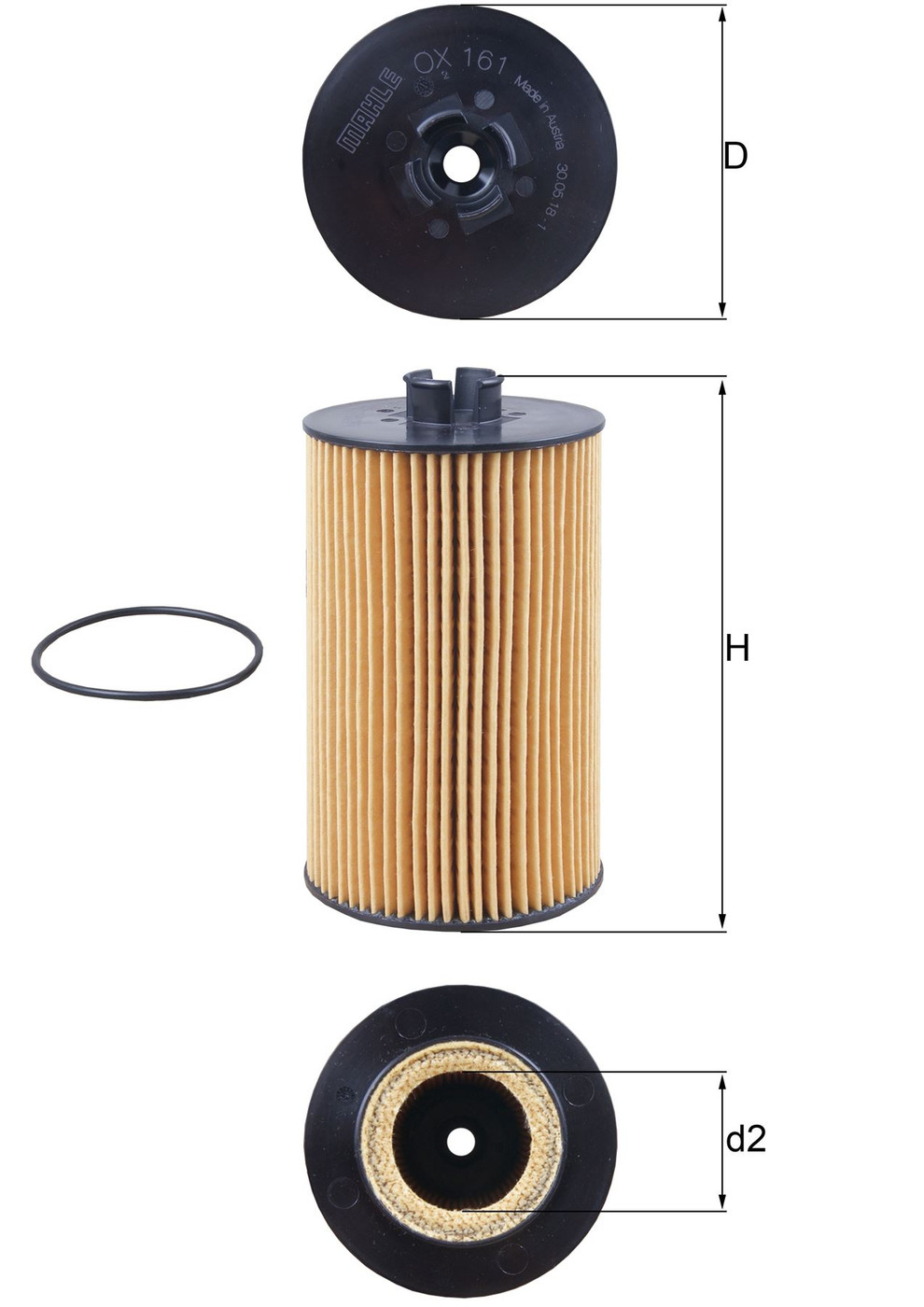 Mercedes 0001801609 Oil Filter