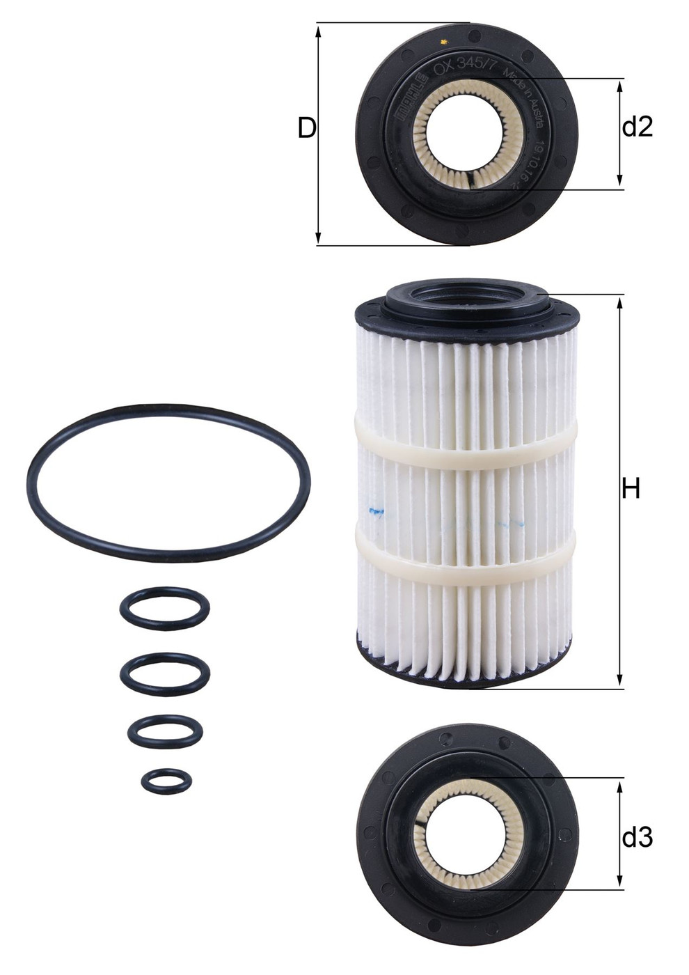 Mercedes 0001802609 Oil Filter | R129 R230 SL W163 W164 M R170 R171 SLK W202...
