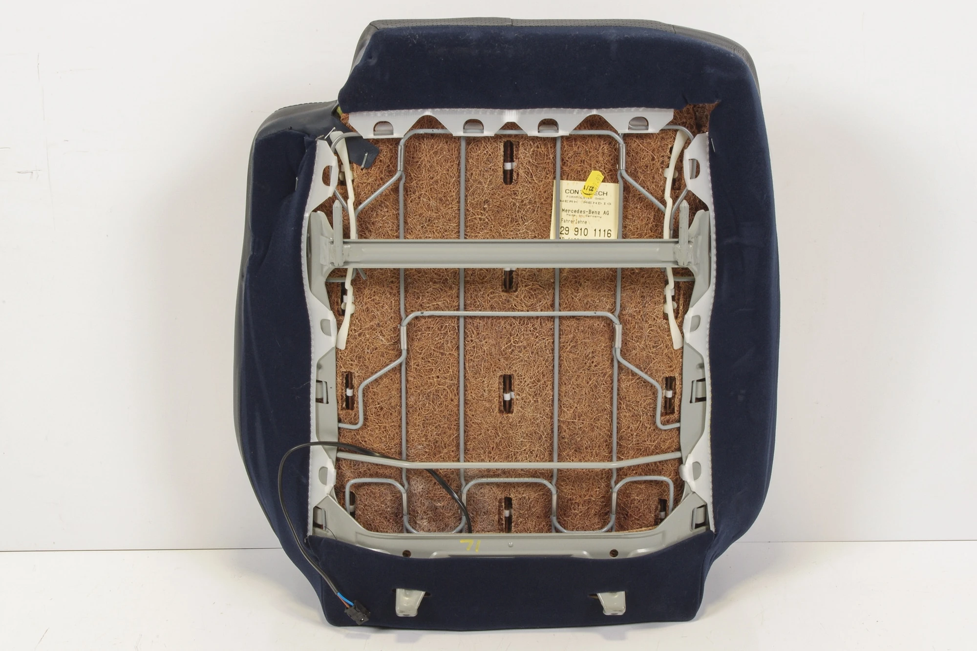 Mercedes 1299101116 Seat Backrest - Front Left Blue | R129 SL