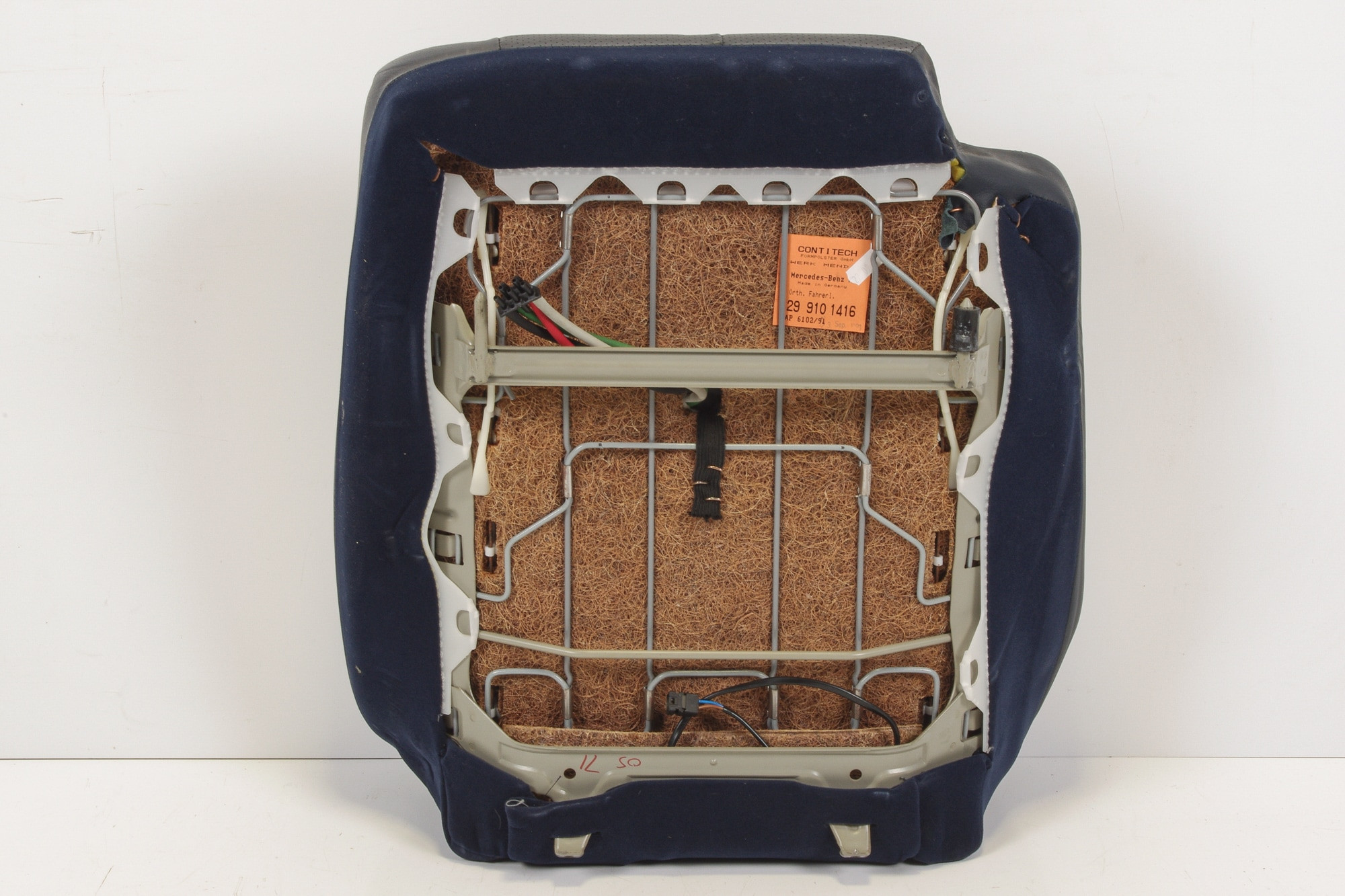 Mercedes 1299101416 Seat Backrest - Right Blue | R129 SL