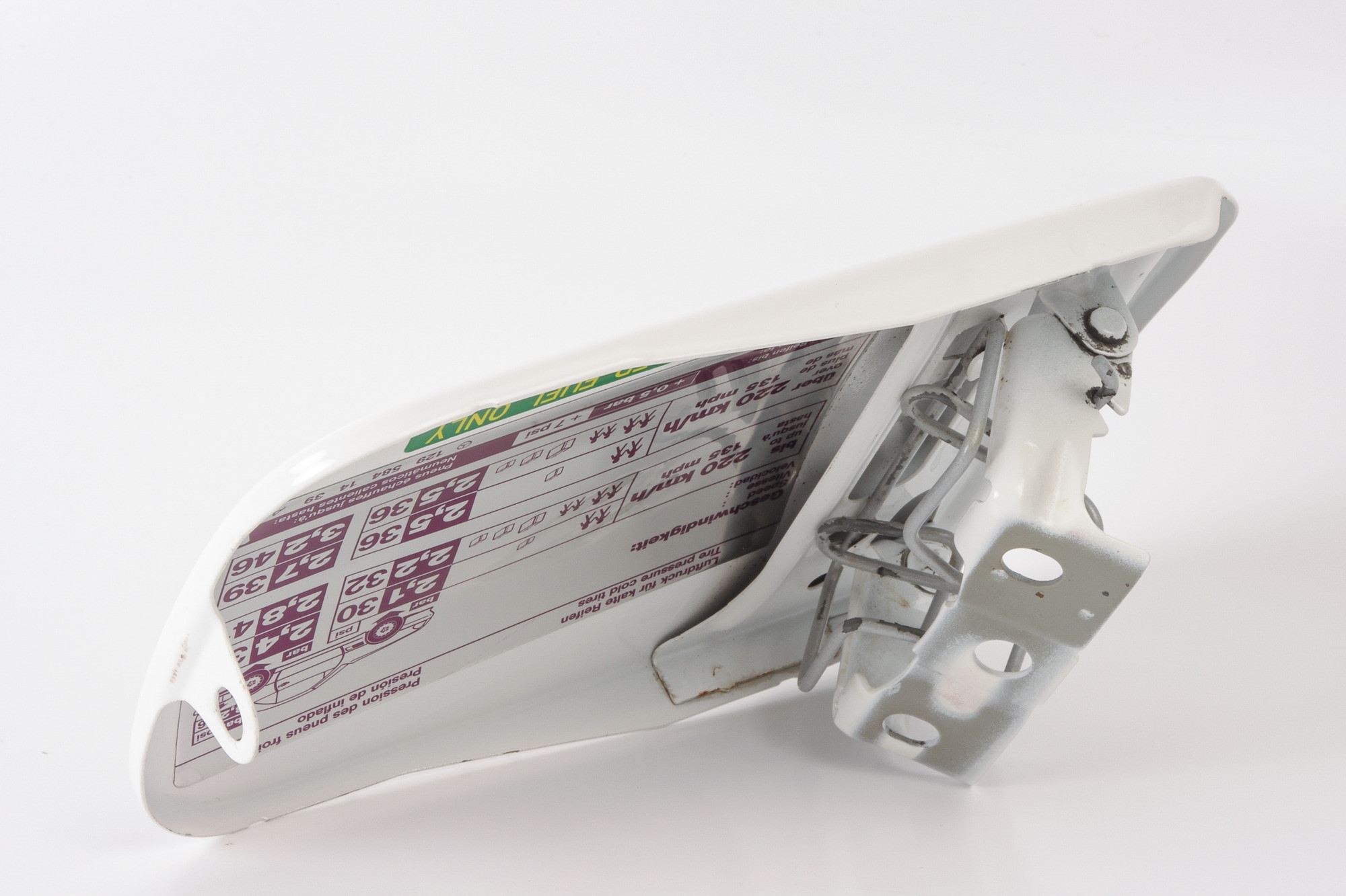 Mercedes 1297500106 Fuel Filler Cap - White (a) | R129 SL